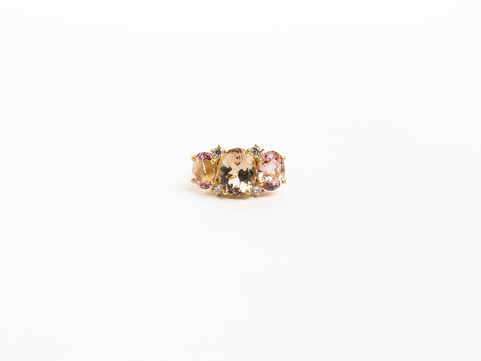 IRENE NEUWIRTH | GEMMY GEM THREE STONE TOURMALINE RING