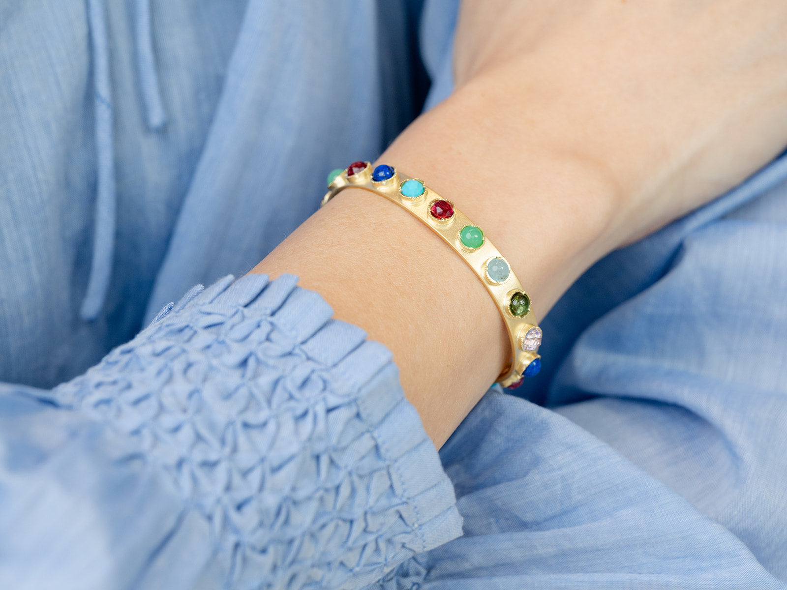 IRENE NEUWIRTH | MIXED STONE CUFF