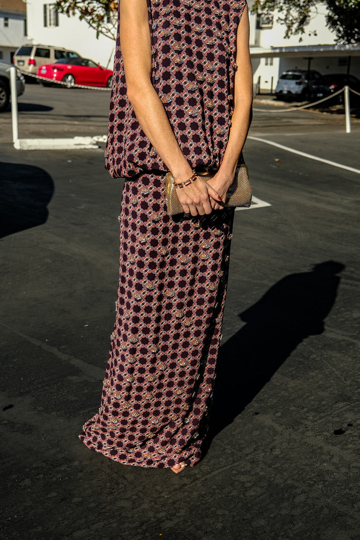 DRIES VAN NOTEN | MOSAIC PRINT DRESS