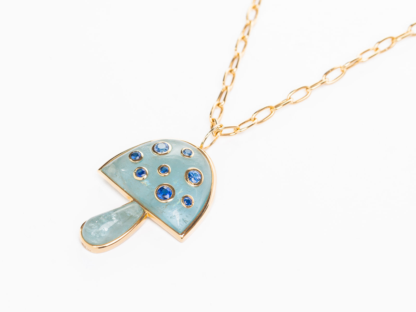 BRENT NEALE | LARGE MAGIC MUSHROOM PENDANT NECKLACE