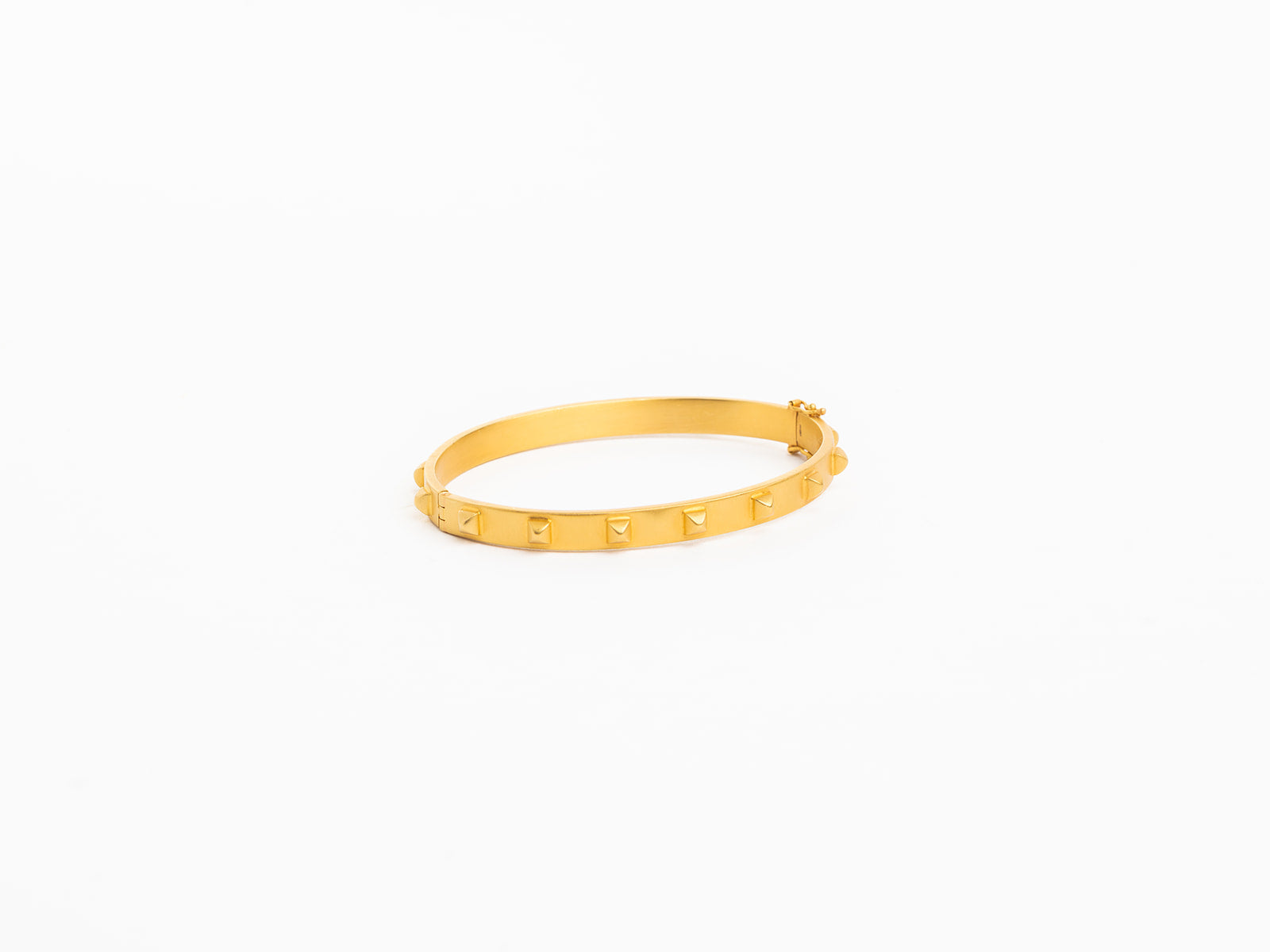 MARIE HÉLÈNE DE TAILLAC | OVAL PUNKY GOLD BRACELET