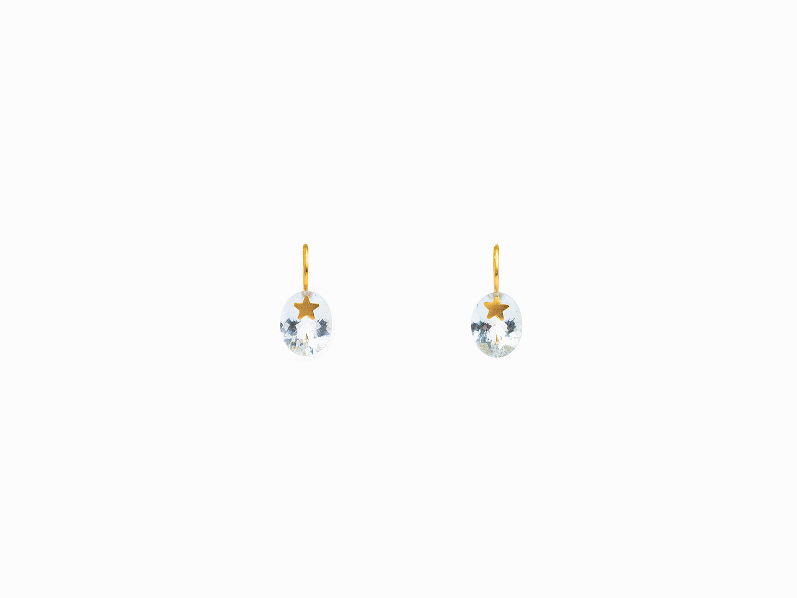 MARIE HÉLÈNE DE TAILLAC | PRECIOUS STAR GEM EARRINGS