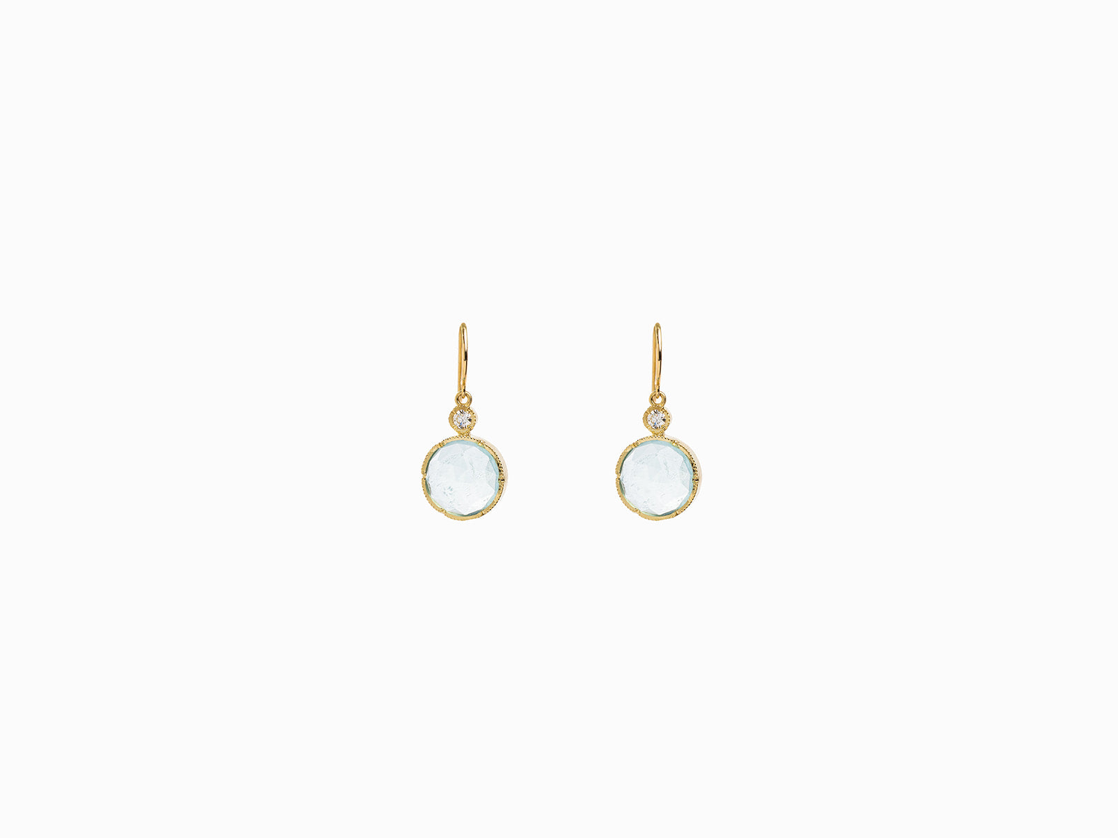 IRENE NEUWIRTH | CLASSIC ROSE CUT CIRCLE EARRINGS