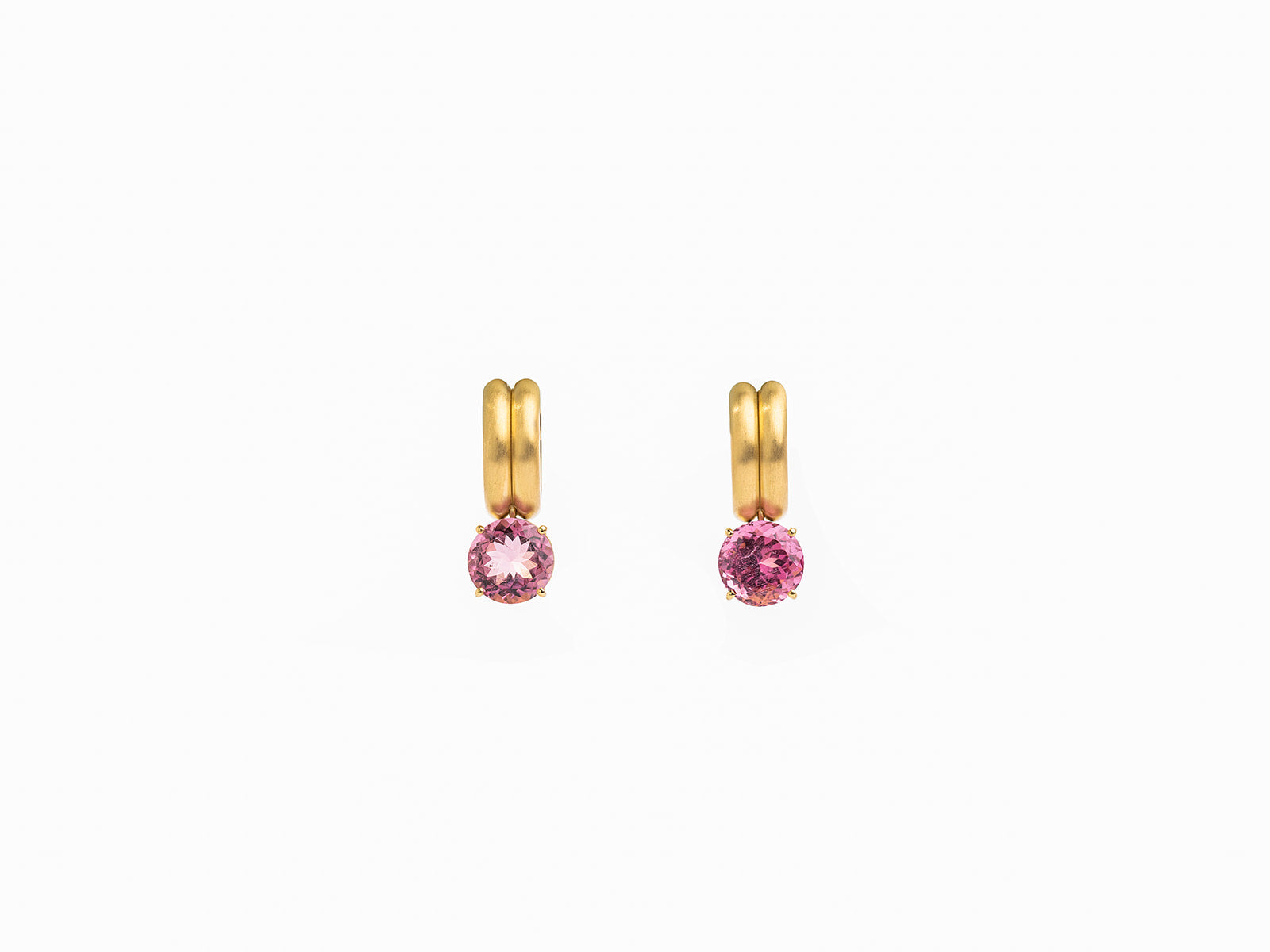 IRENE NEUWIRTH | HEROIC PINK TOURMALINE DOUBLE HUGGIES