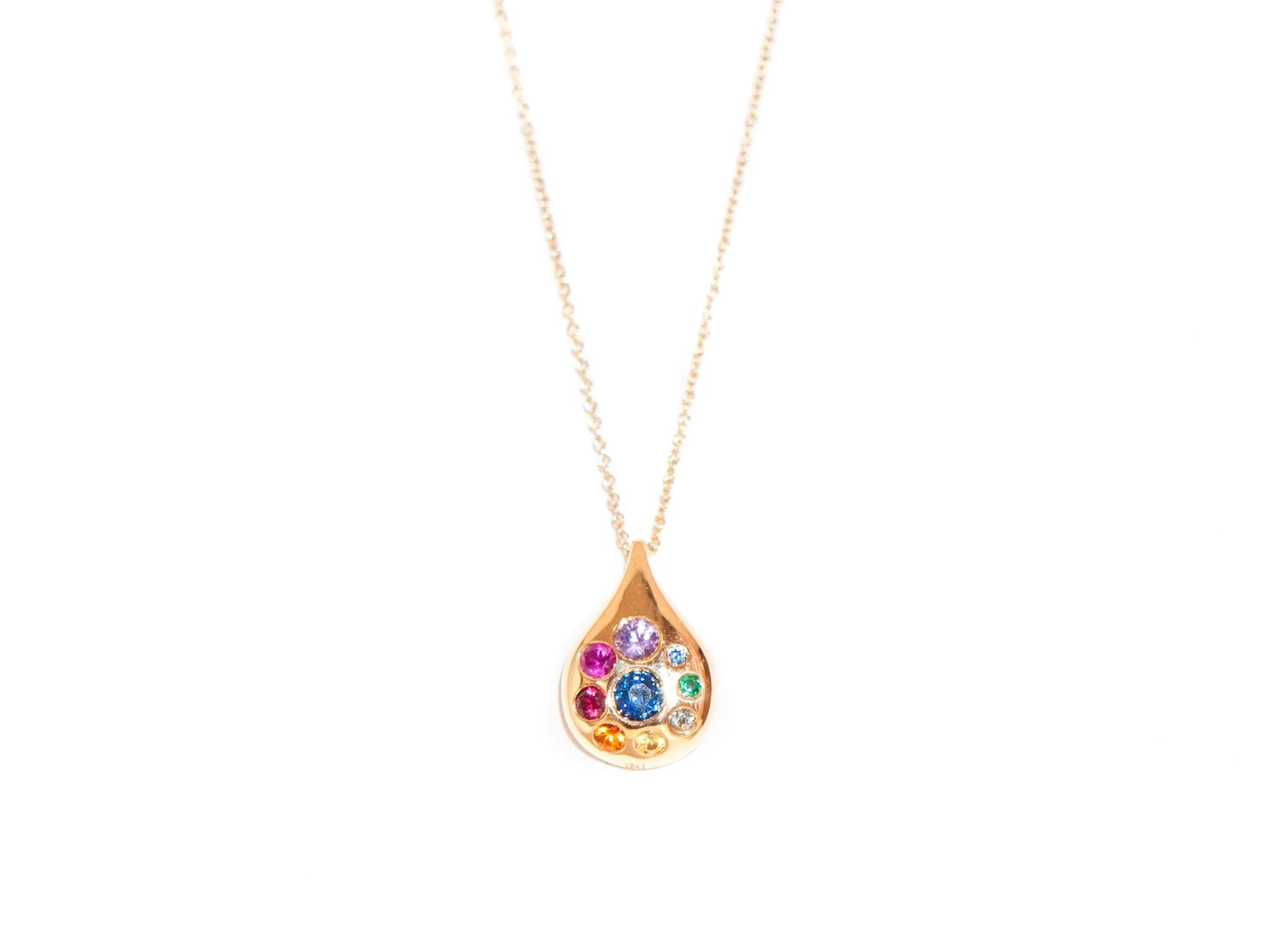 BRENT NEALE | MEDIUM PETAL PENDANT NECKLACE