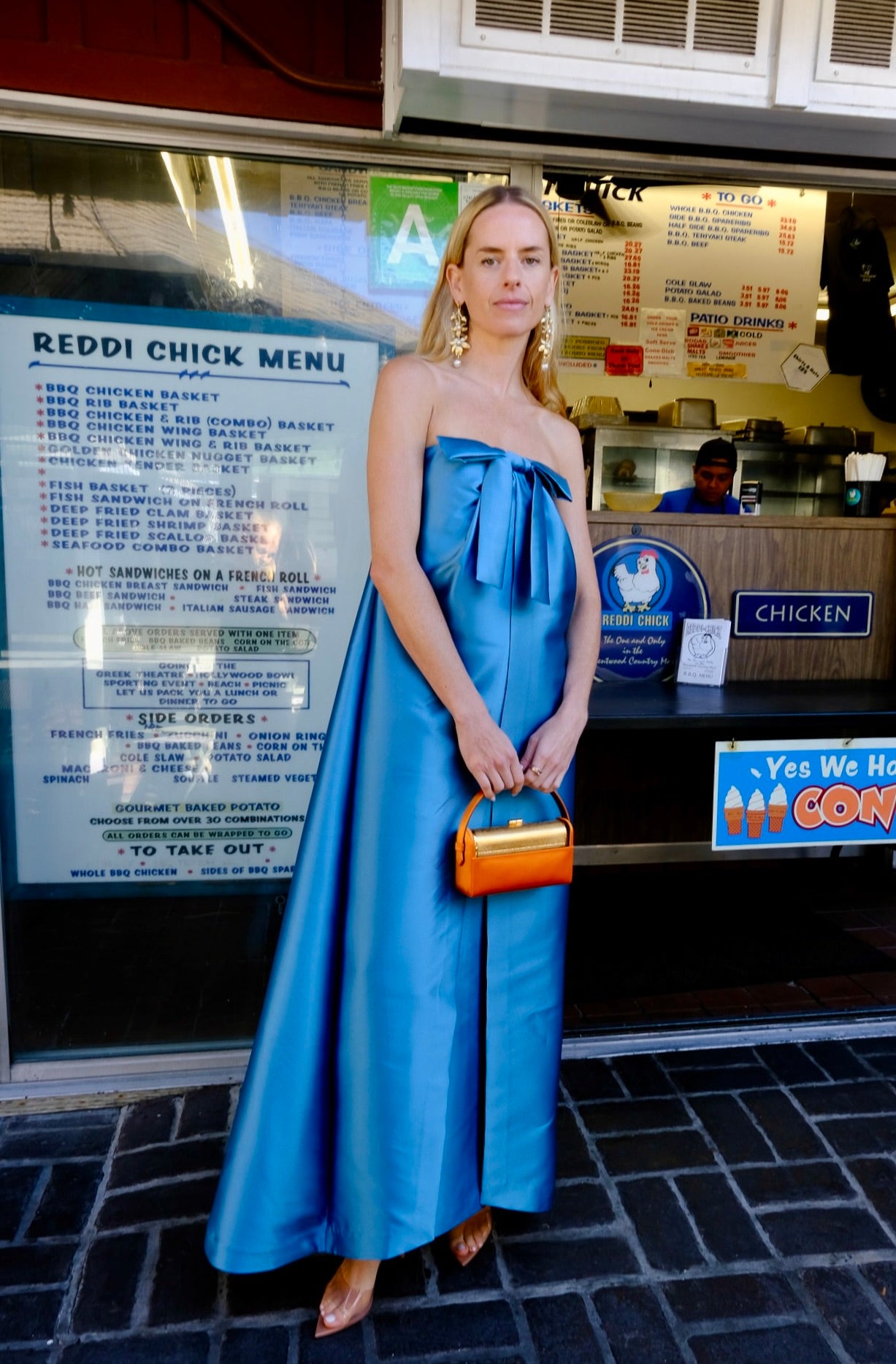BERNADETTE | STRAPLESS JACQUES DRESS