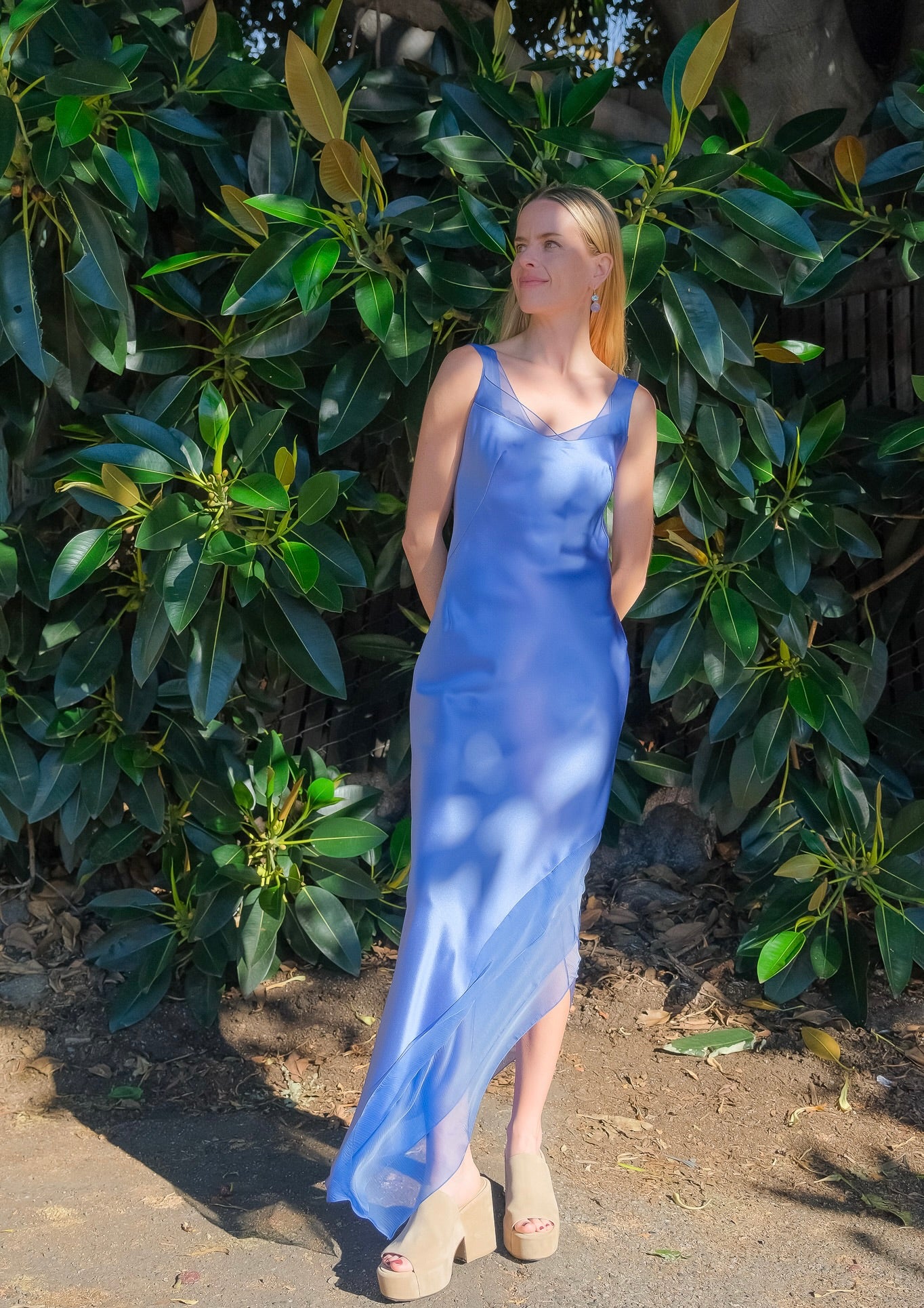 THE DANES | ANGELIKA SATIN SLIP GOWN