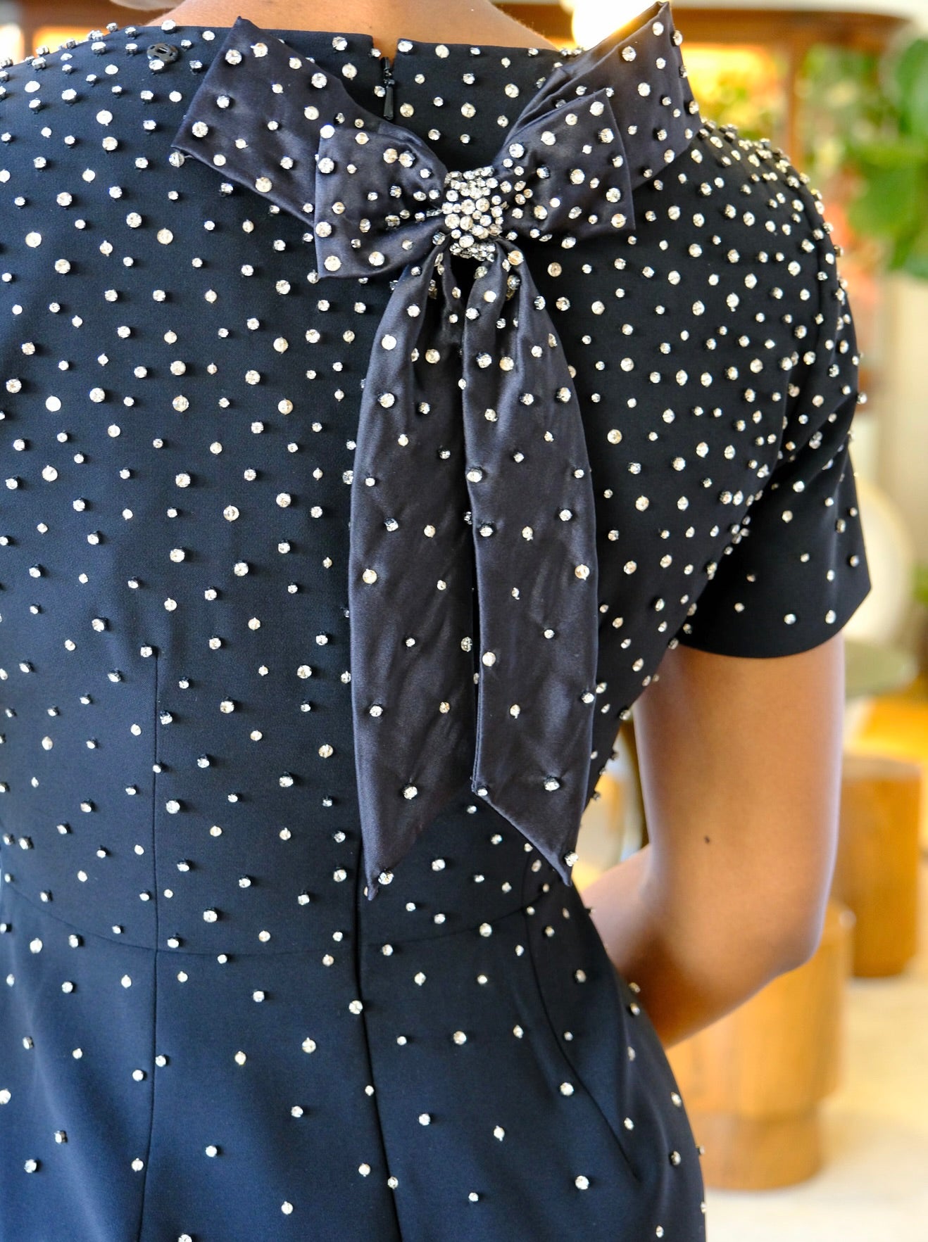 CAROLINA HERRERA | EMBELLISHED COLUMN GOWN