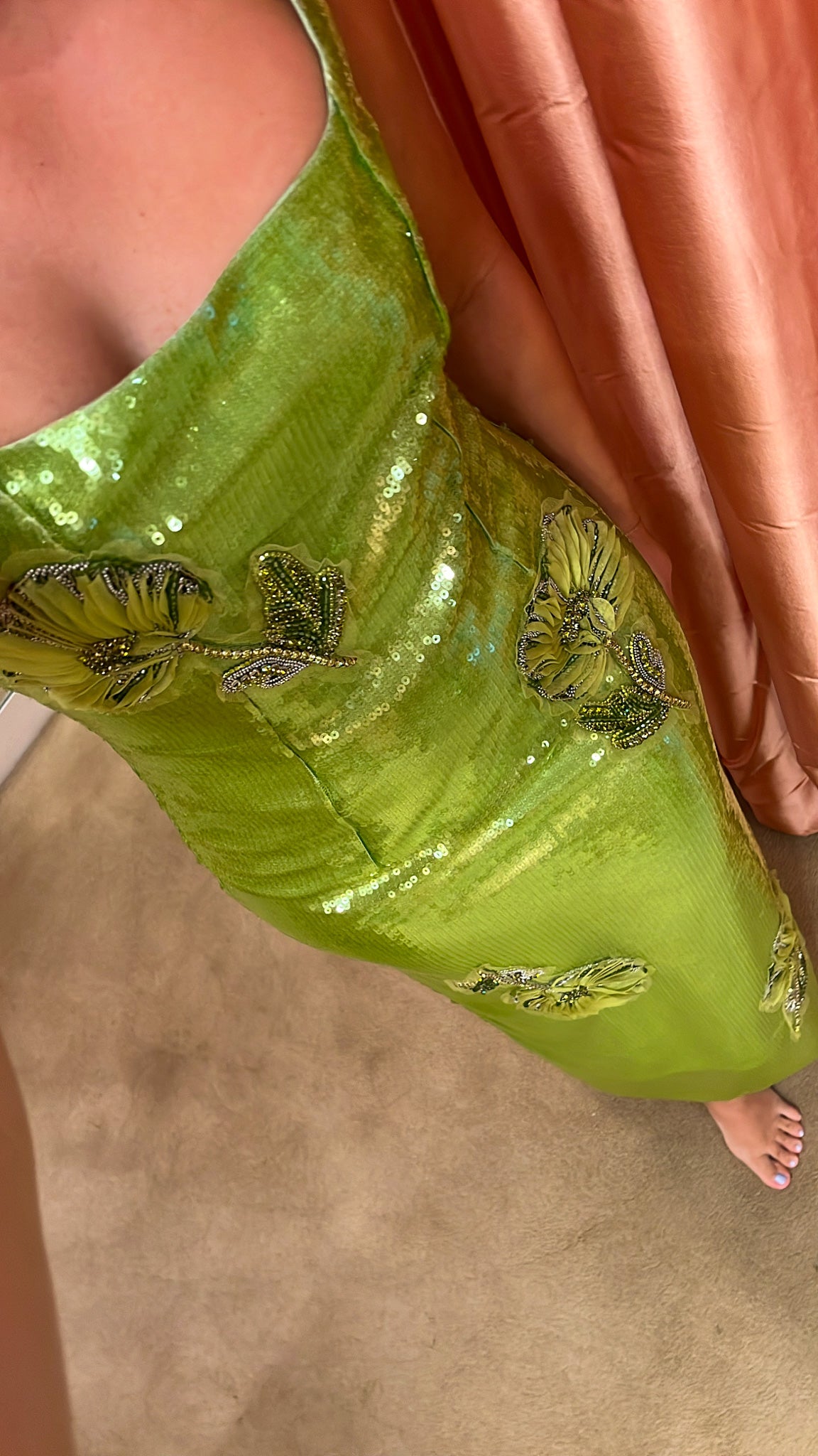 HUISHAN ZHANG | SEQUIN MARILYN DRESS