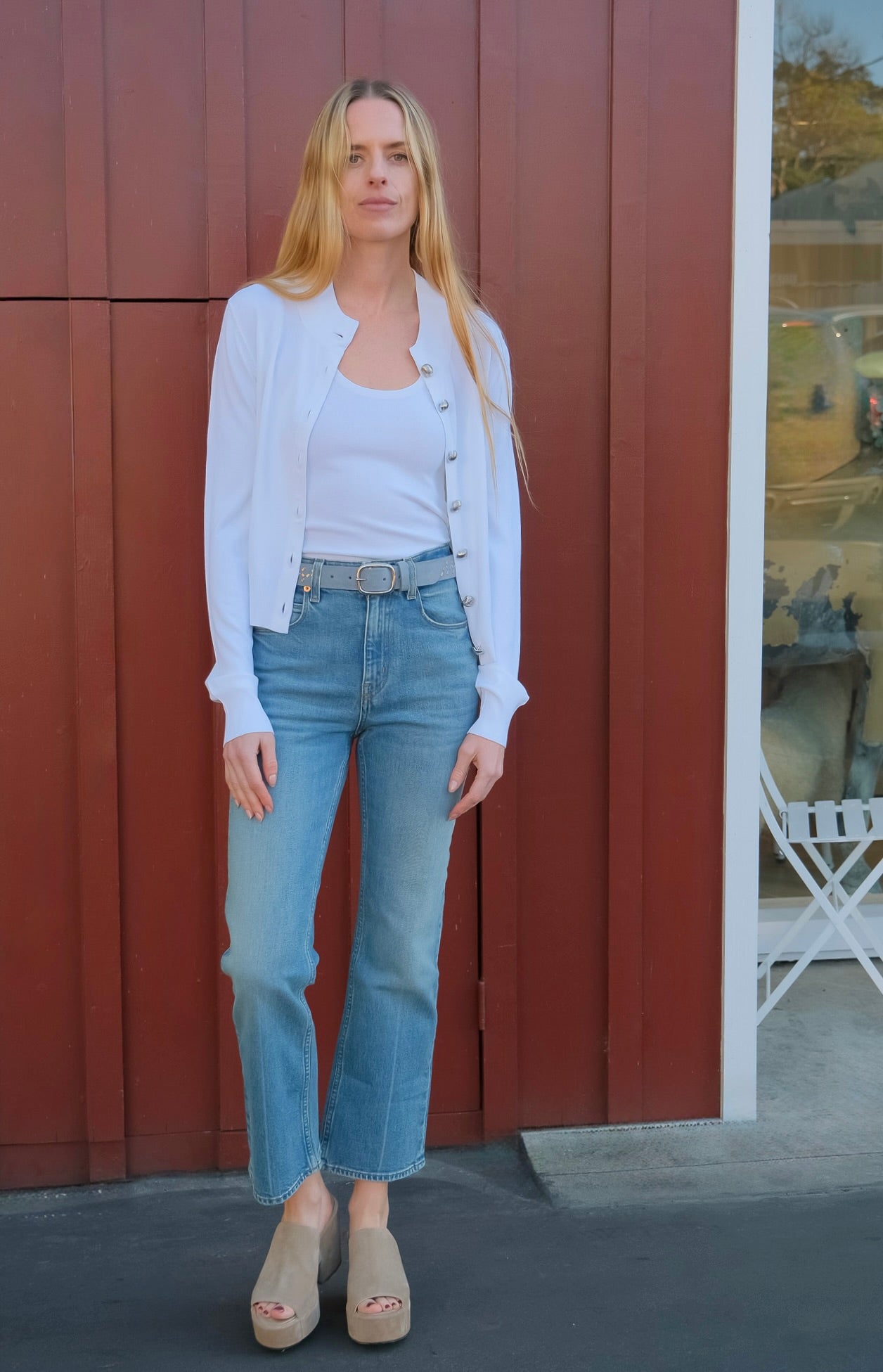 BRANDON MAXWELL | VISCOSE AUBREY CARDIGAN