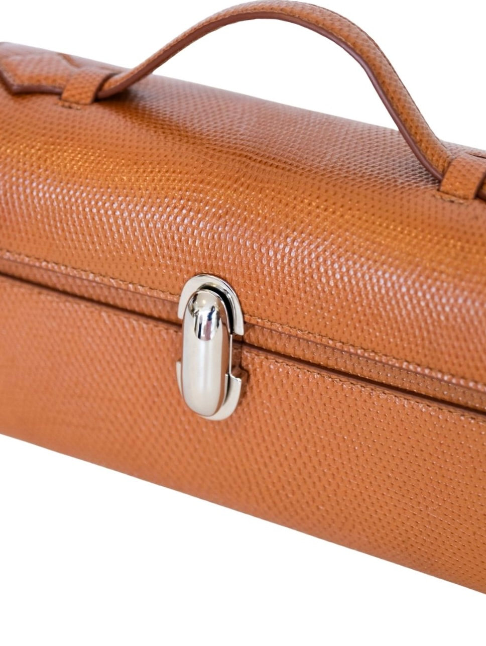 SAVETTE | SYMMETRY POCHETTE IN GENUINE LIZARD