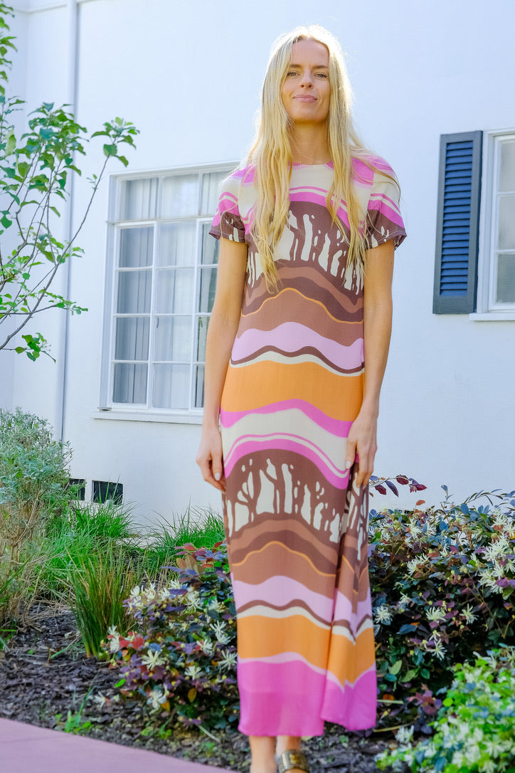 Alix of Bohemia Multi Color Preeti Bloomshade Dress Multi Color / XS Alix of Bohemia Multi Color Preeti Bloomshade Dress Multi Color / XS