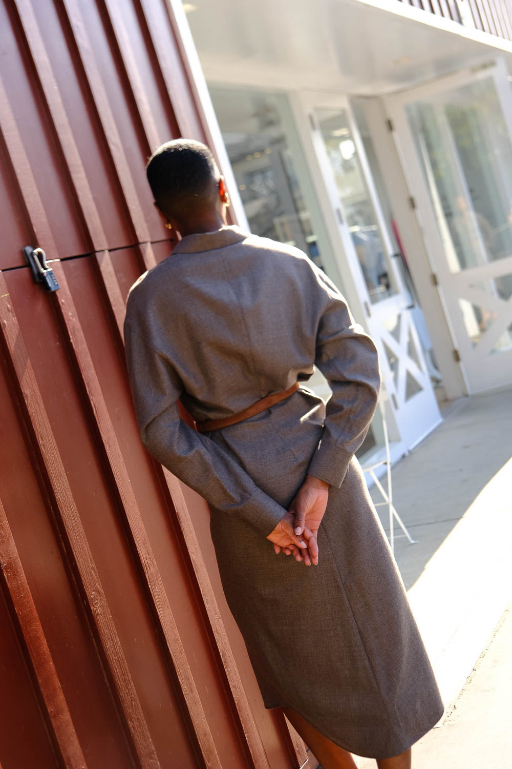 AURALEE | WO SHIRTDRESS