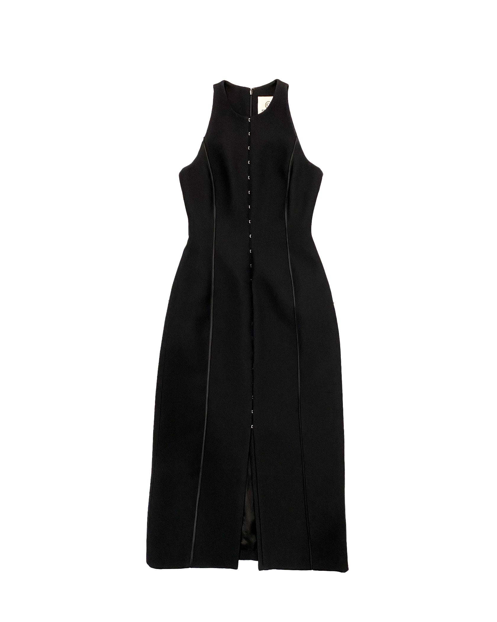 ATTERSEE | SLEEVELESS STRUCTURED WOOL ALBERS DRESS
