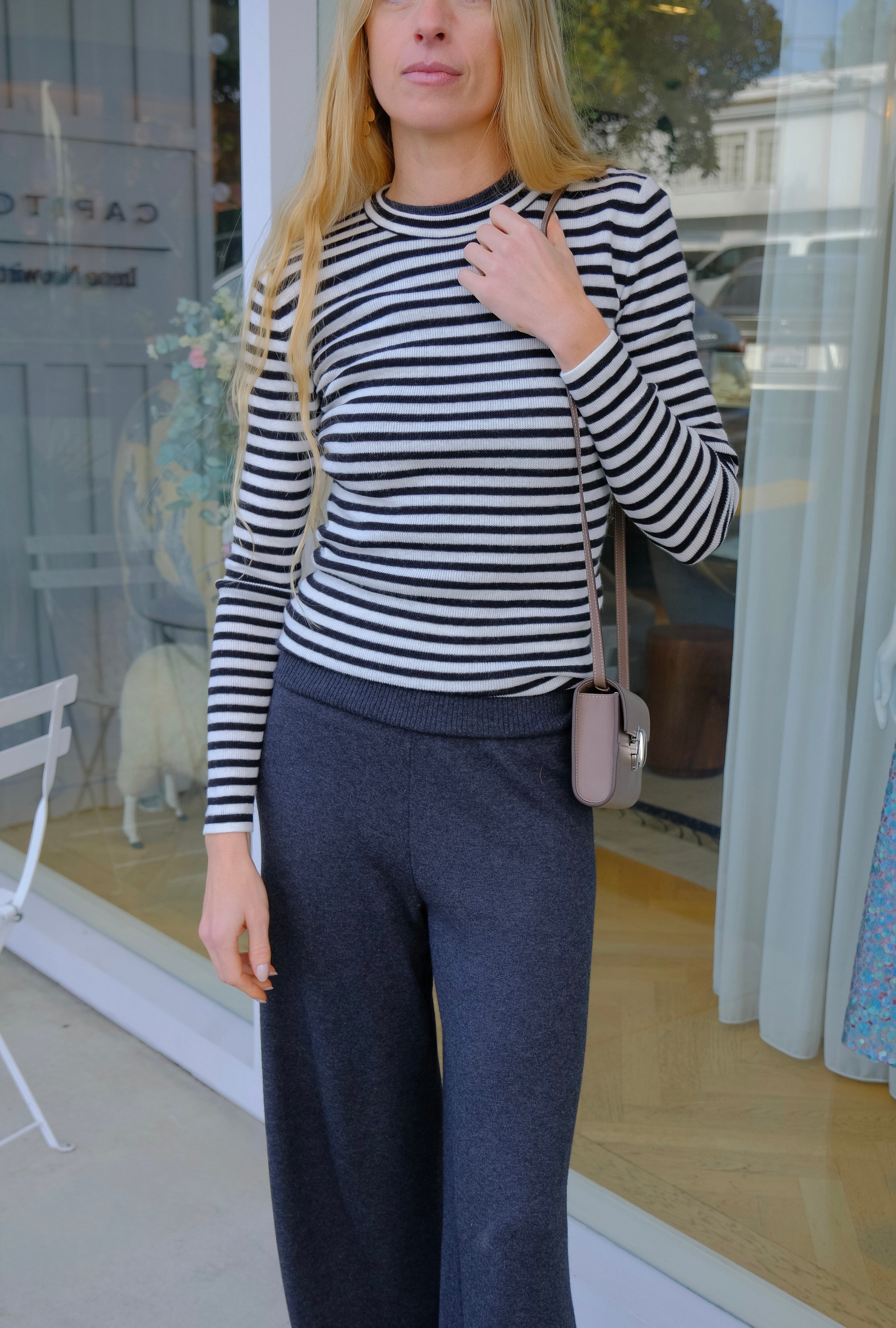 LISA YANG | VIVIAN STRIPES TOP