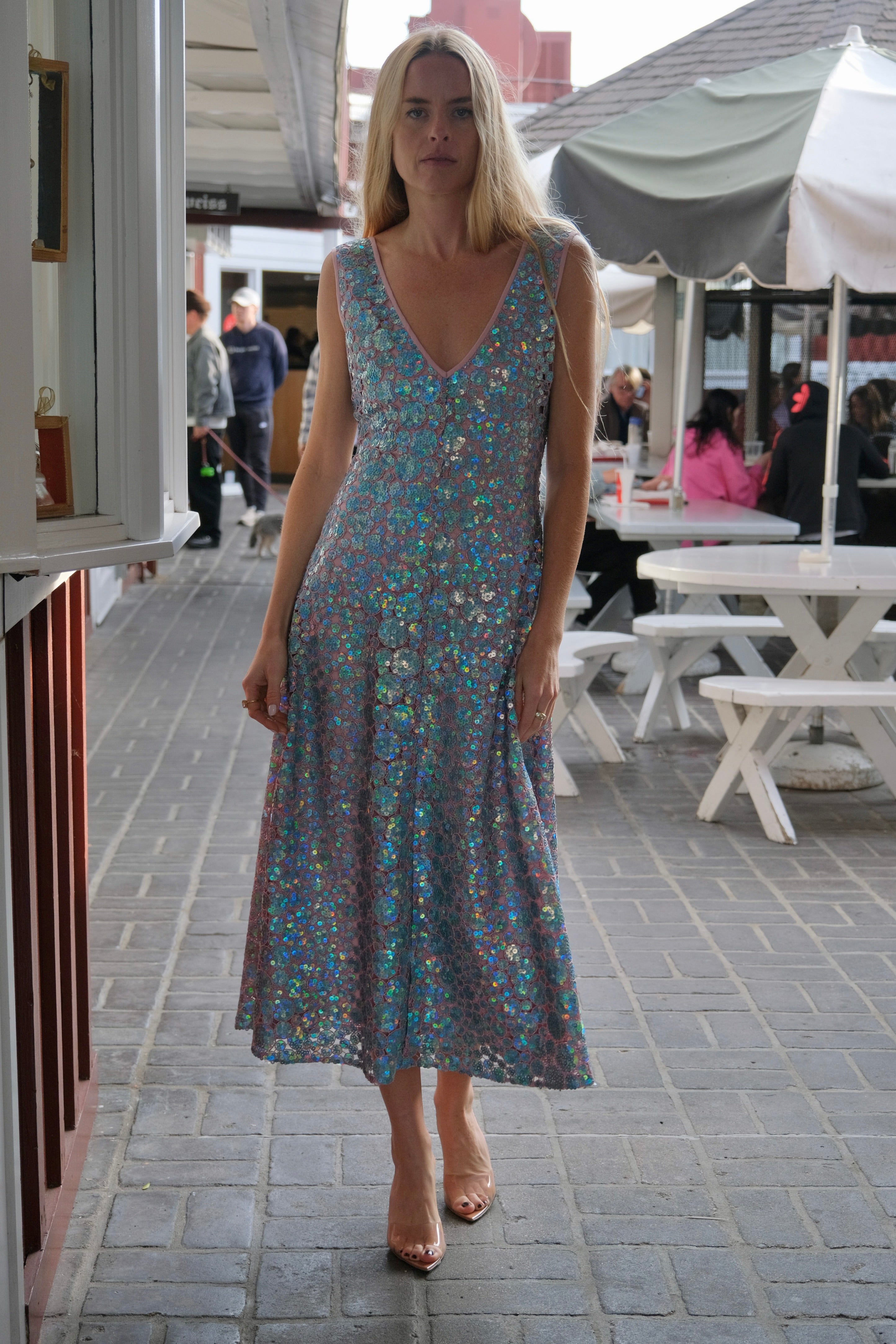 MARKARIAN | SEQUIN MIDI DRESS