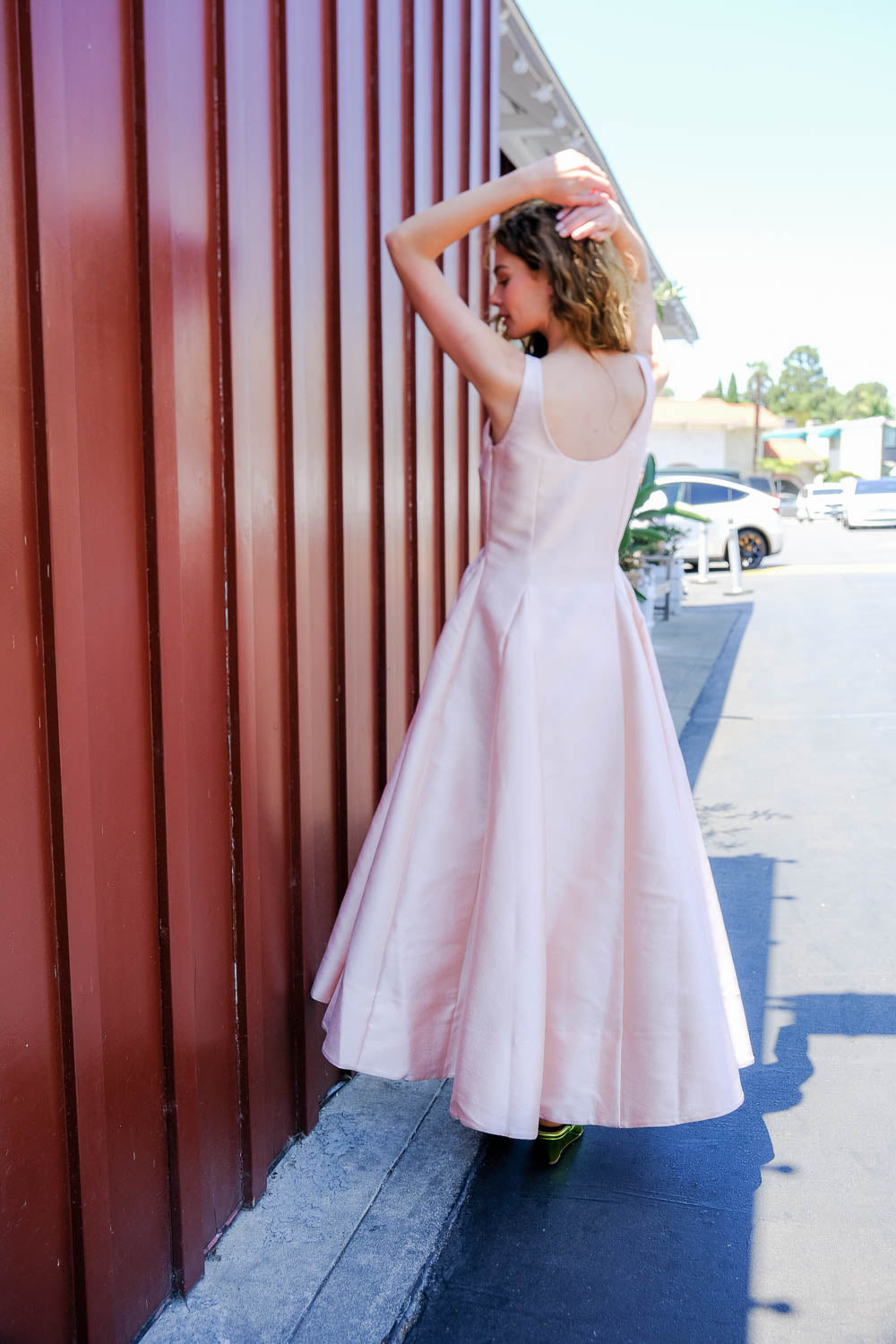 BERNADETTE | A-LINE CHARLES COCKTAIL DRESS