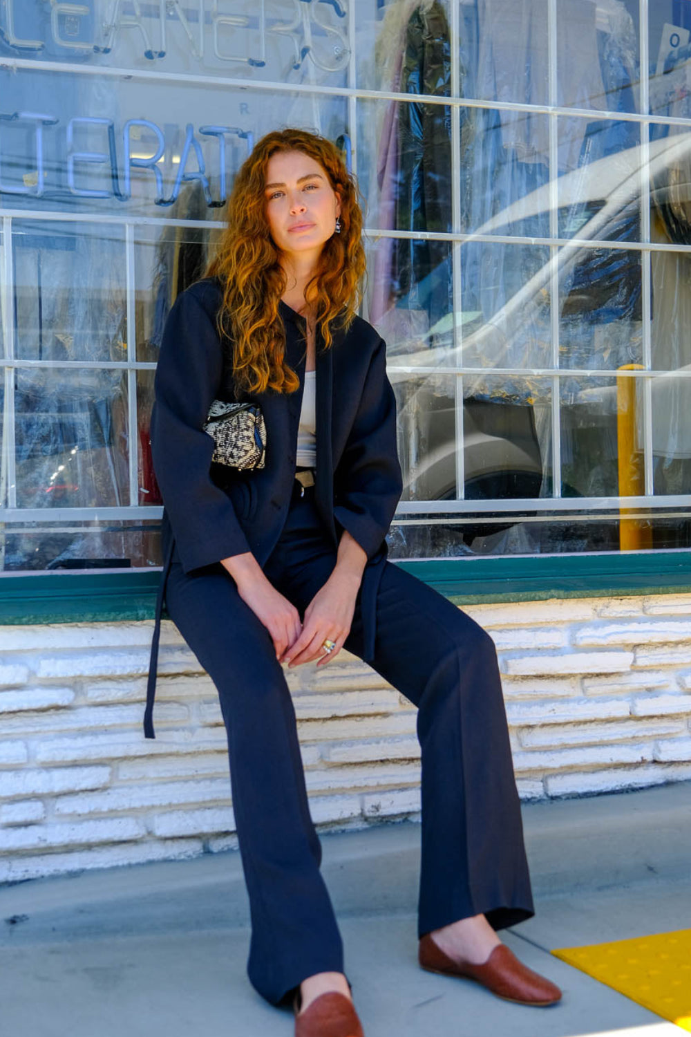 BLAZE | HIGH WAISTED LUNA LUNDY PANT | WOMEN'S LUXURY DESIGNER CLOTHING, JEWELRY & ACCESSORIES | CAPITOL CHARLOTTE, NC & BRENTWOOD, CA