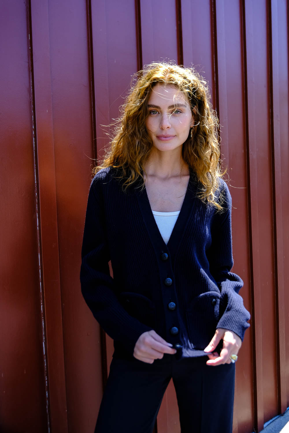 BLAZE | V-NECK CARDIGAN | WOMEN'S LUXURY DESIGNER CLOTHING, JEWELRY & ACCESSORIES | CAPITOL CHARLOTTE, NC & BRENTWOOD, CA