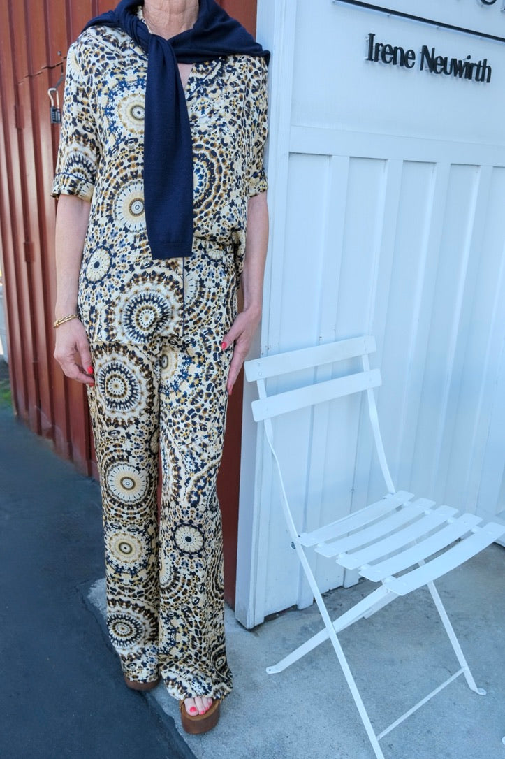 OFFICINE GENERALE | PRINTED SILK BLOUSE