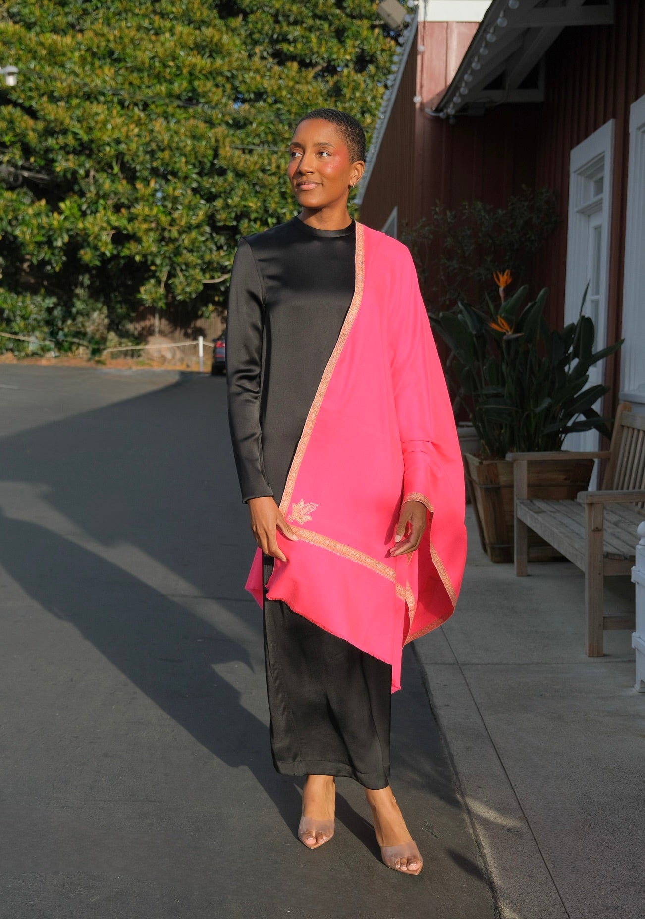 YASER SHAW | SLIM EDGE SHAWL | CAPITOL CHARLOTTE, NC & BRENTWOOD, CA