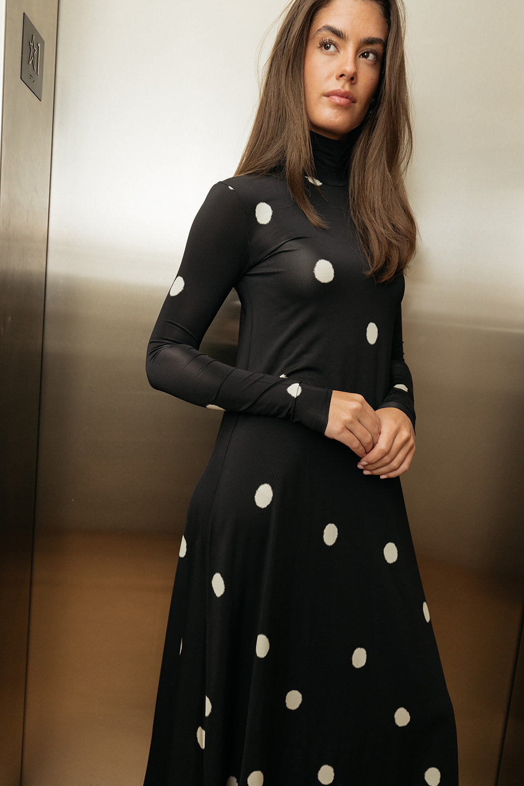 CHRISTIAN WIJNANTS | TNECK JERSEY PRINTED DRESS | WOMEN'S LUXURY DESIGNER CLOTHING, SHOES, HANDBAGS & JEWELRY | CAPITOL CHARLOTTE, NC & BRENTWOOD, CA