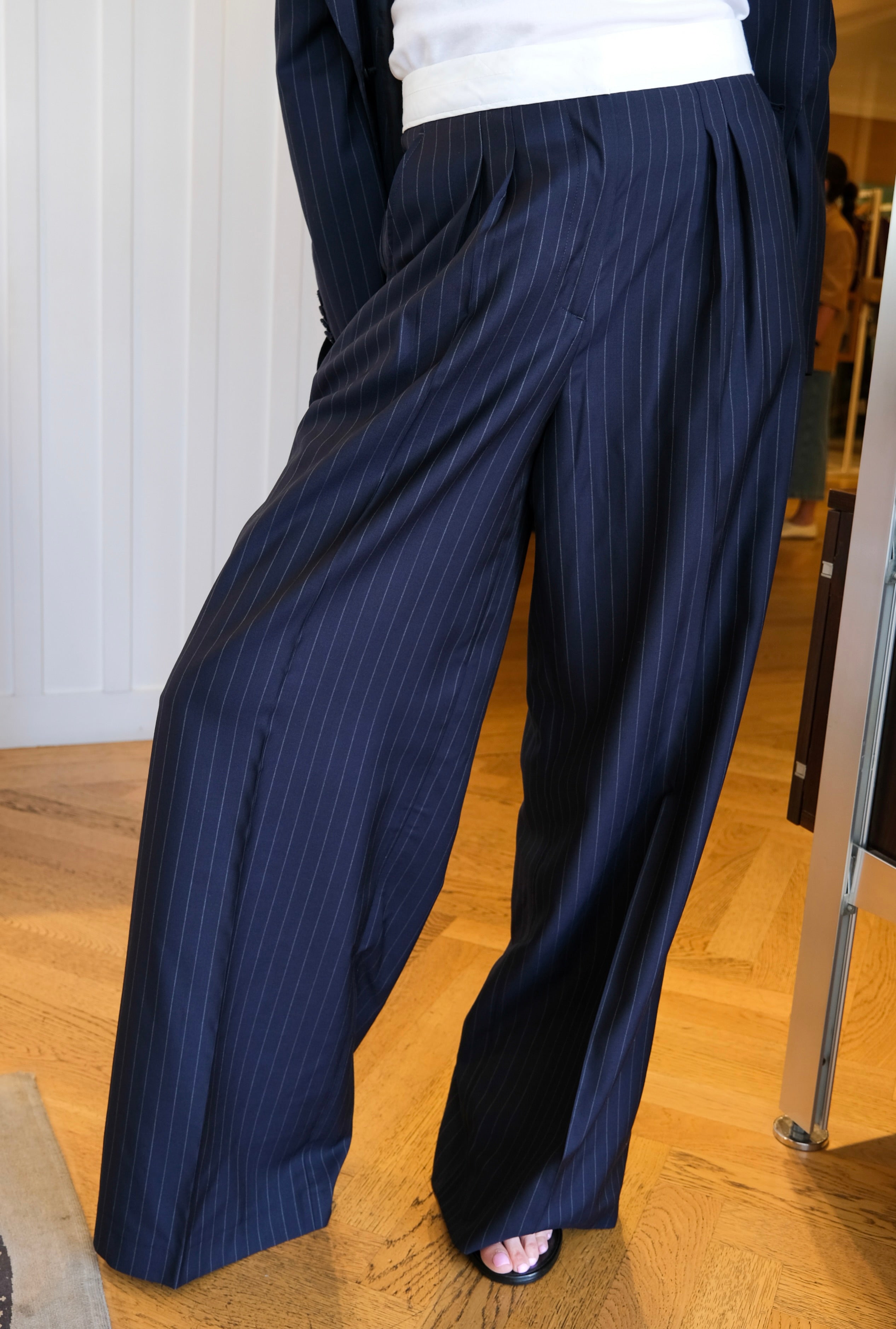 OFFICINE GENERALE | ELIA PINSTRIPE PANT
