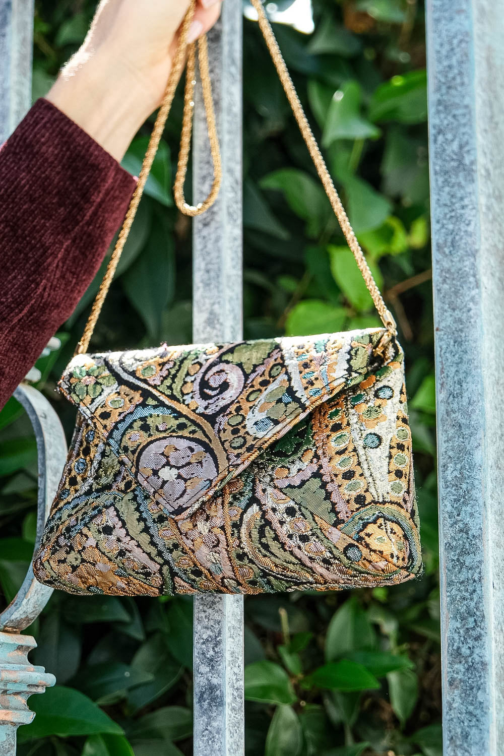DRIES VAN NOTEN | EMB ENVELOPE BAG | WOMEN'S LUXURY DESIGNER CLOTHING, SHOES, HANDBAGS & JEWELRY | CAPITOL CHARLOTTE, NC & BRENTWOOD, CA