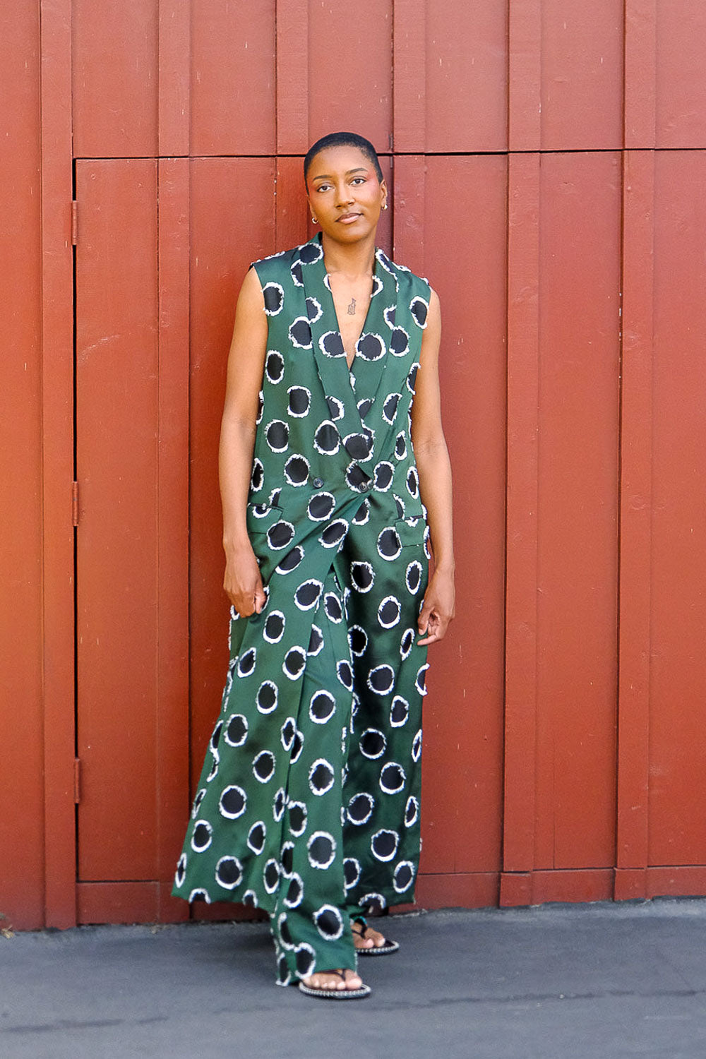 DRIES VAN NOTEN | FIL COUPÉ VEST | WOMEN'S LUXURY DESIGNER CLOTHING, SHOES, HANDBAGS & JEWELRY | CAPITOL CHARLOTTE, NC & BRENTWOOD, CA