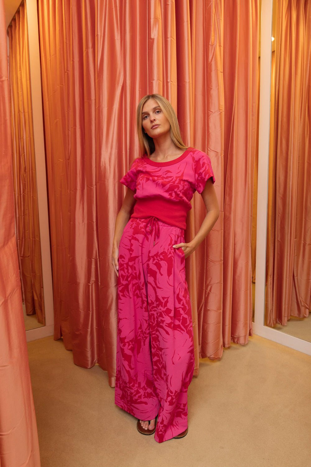 DRIES VAN NOTEN | HAWAIIAN PRINT SWEATPANTS | WOMEN'S LUXURY DESIGNER CLOTHING, SHOES, HANDBAGS & JEWELRY | CAPITOL CHARLOTTE, NC & BRENTWOOD, CA