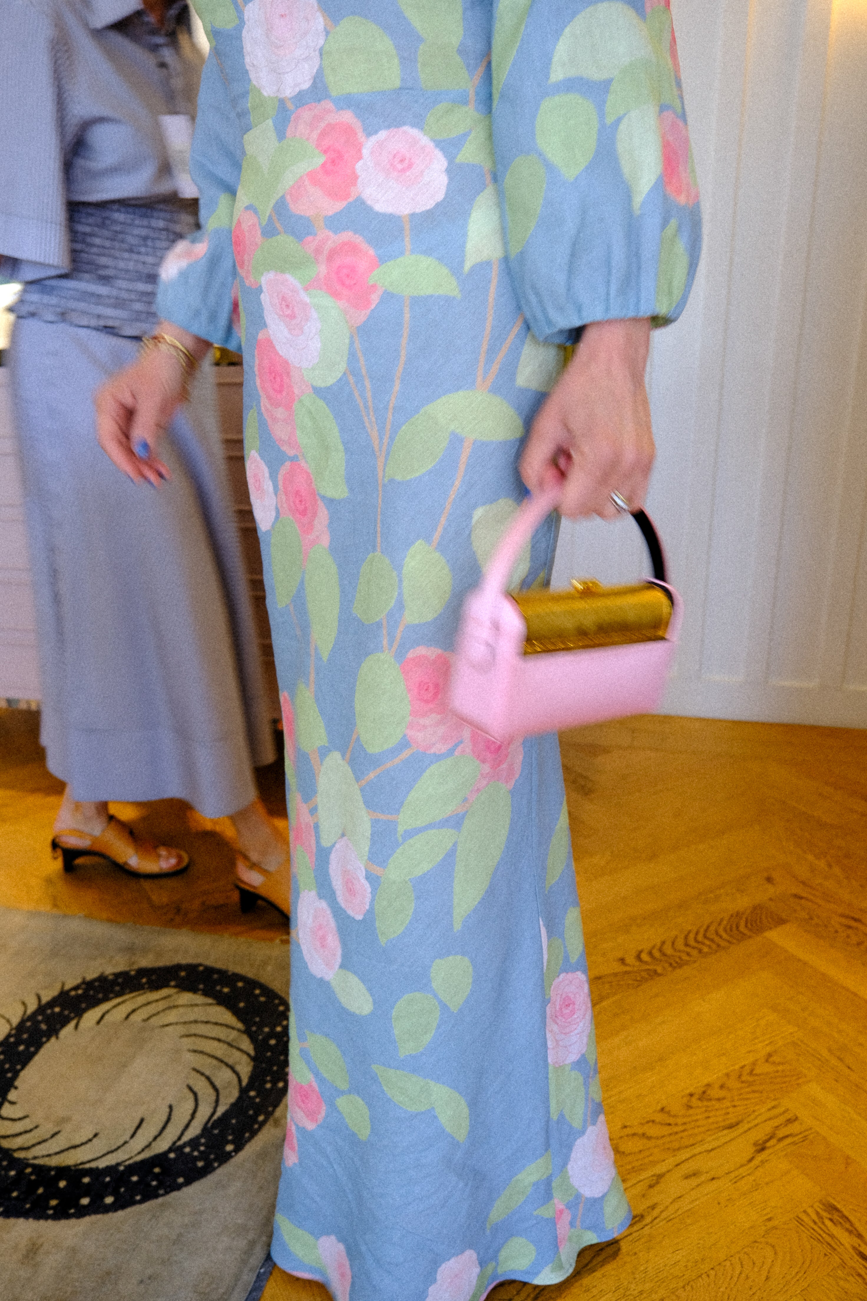 BERNADETTE | FLORAL BERNA LONG DRESS