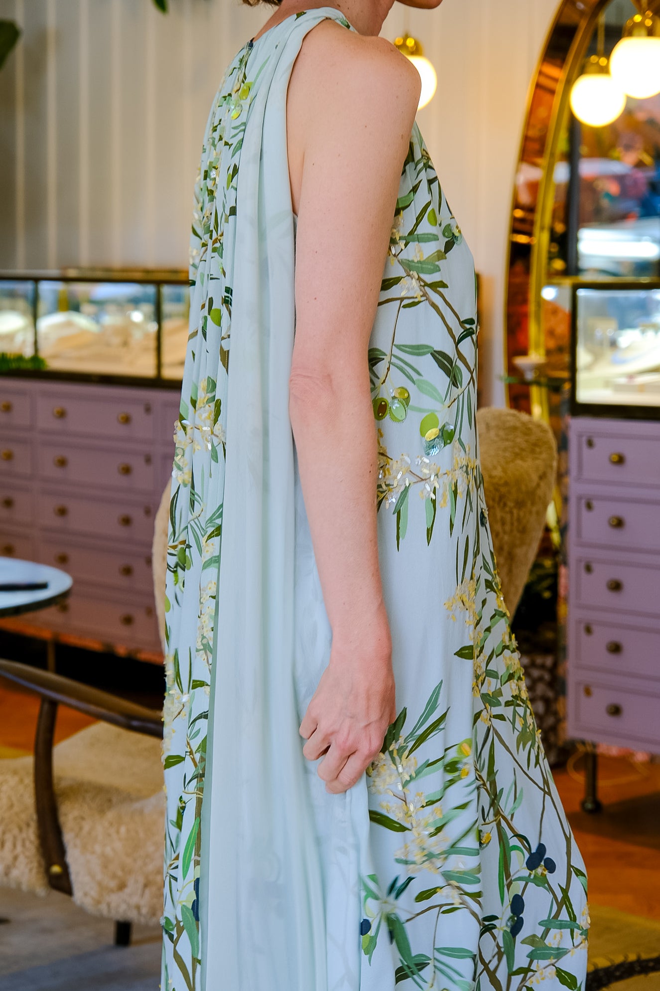 BERNADETTE | EMBROIDERED MINNIE GOWN