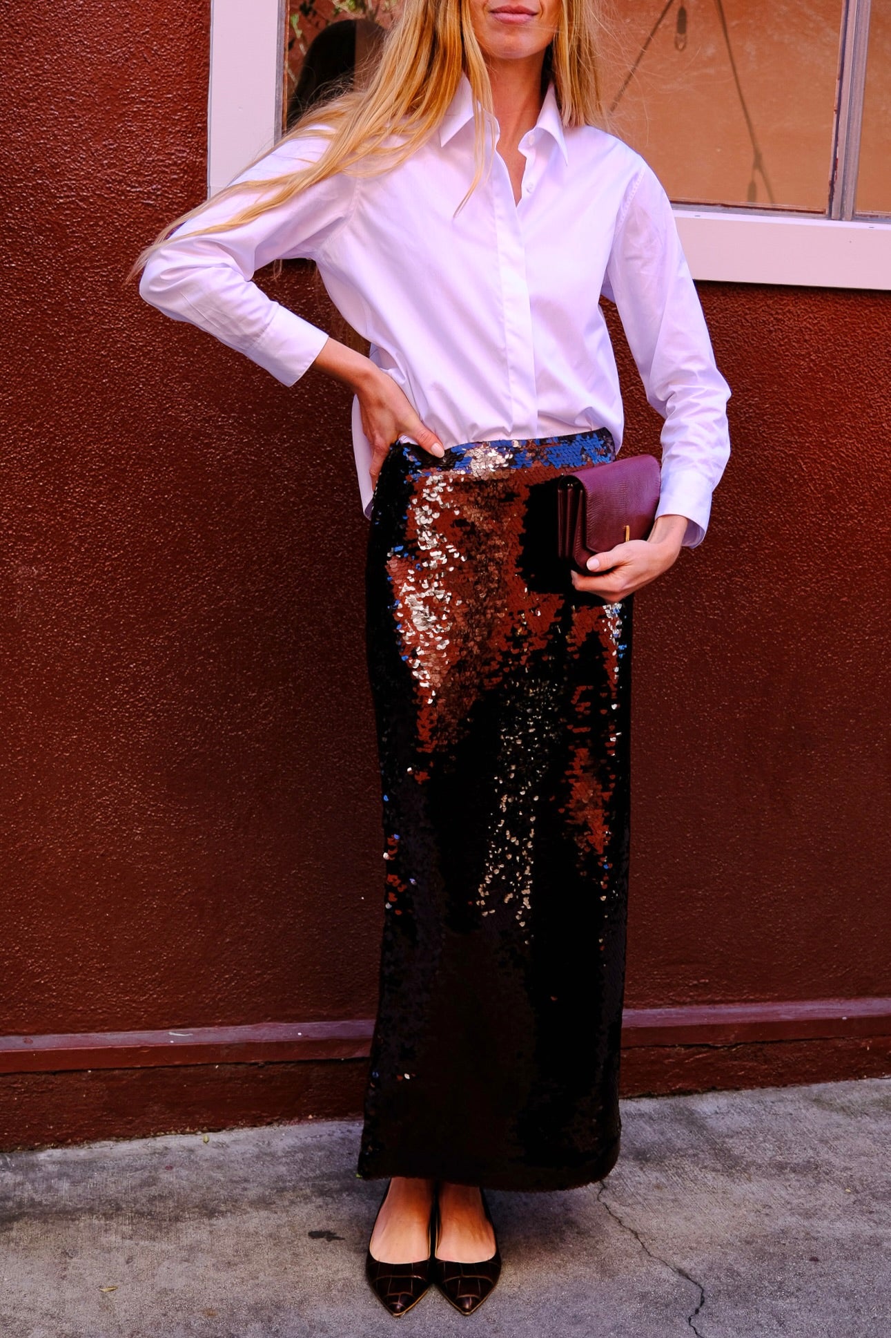 DRIES VAN NOTEN | CROPPED BUTTON DOWN BLOUSE