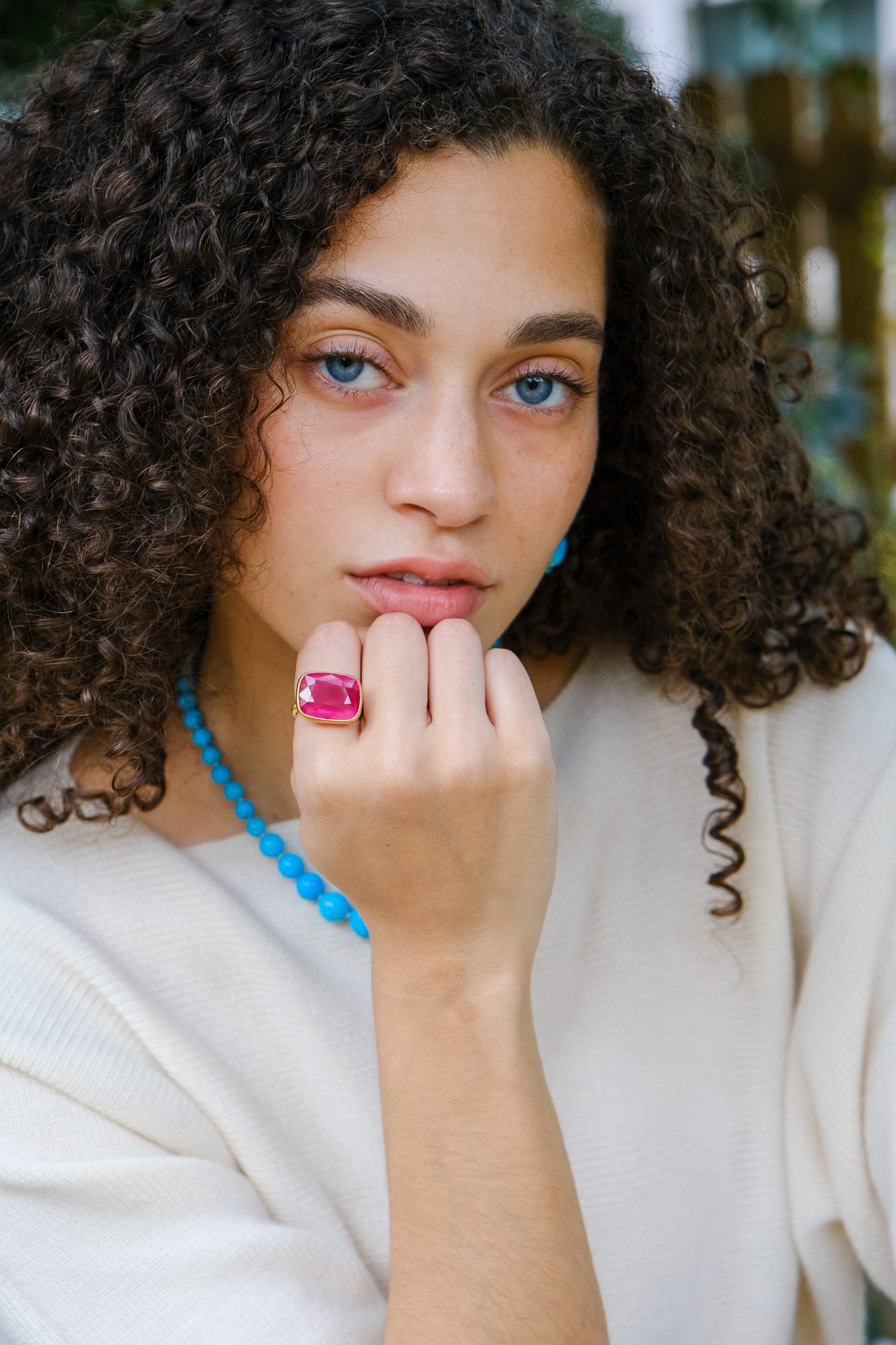 MARIE-HELENE DE TAILLAC | RUBELITE PRINCESS RING