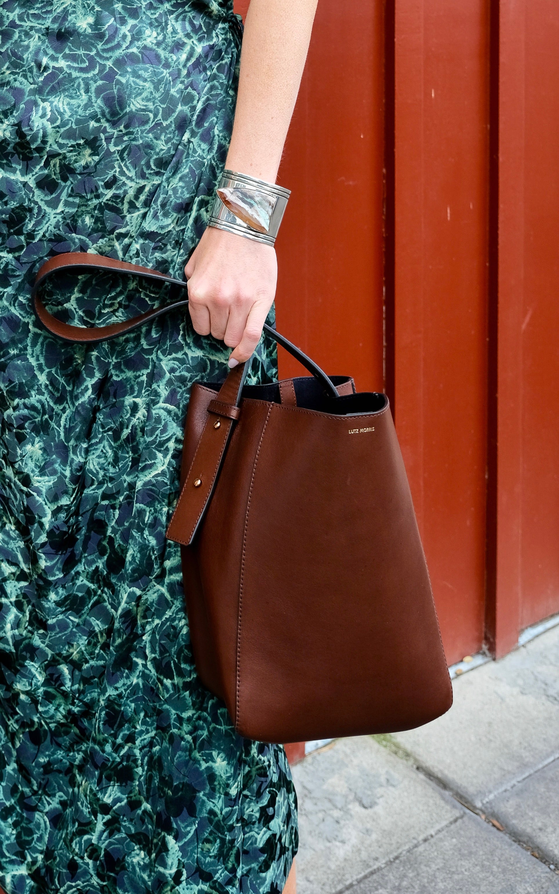 LUTZ MORRIS | LEATHER PARKER SOFT MED SHOULDER BAG