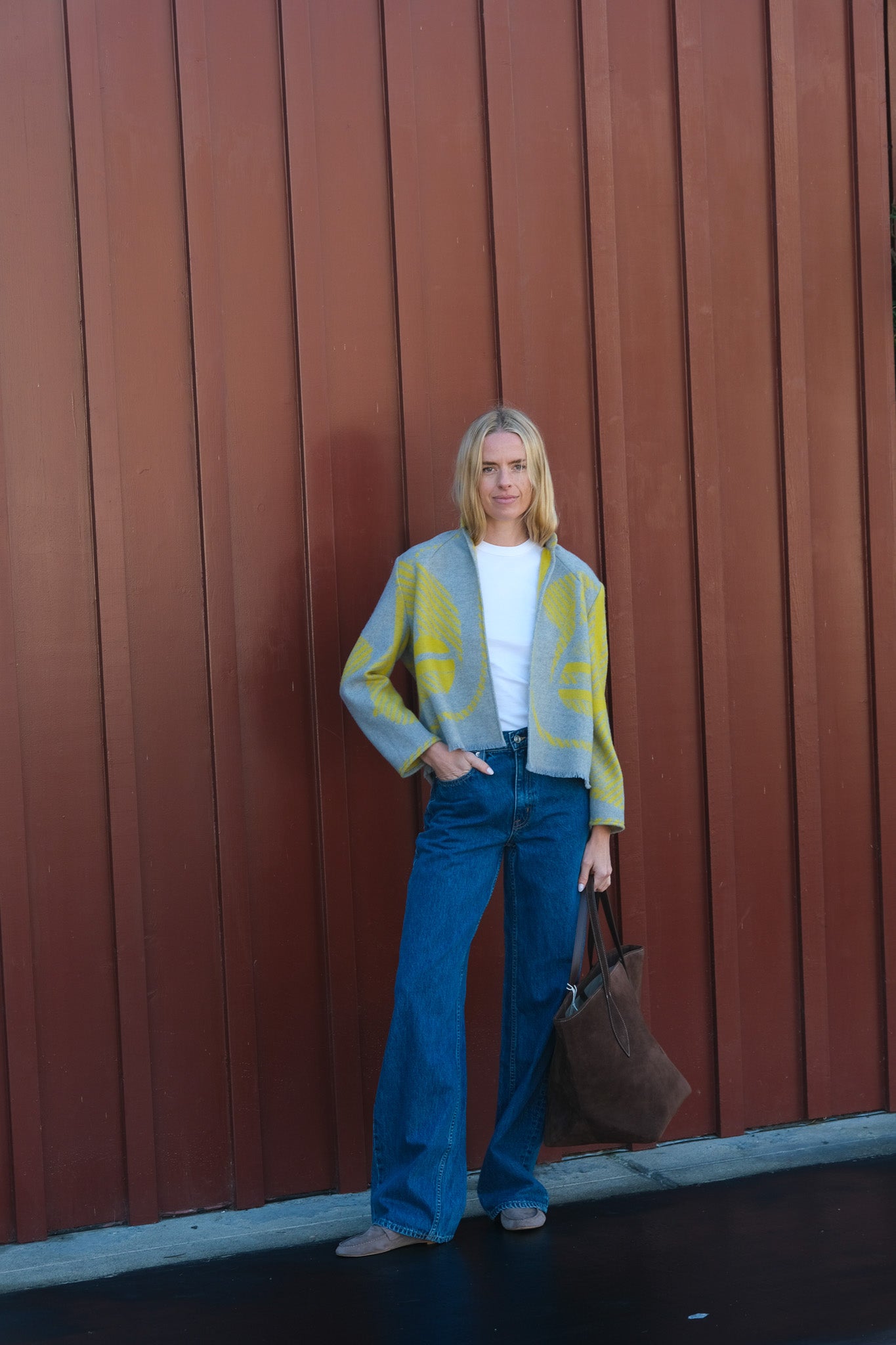 LILY EVE | LONG SLEEVE SHORT BLANKET JACKET