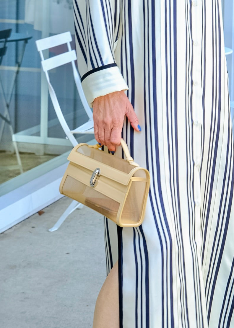SAVETTE | MESH SYMMETRY POCHETTE