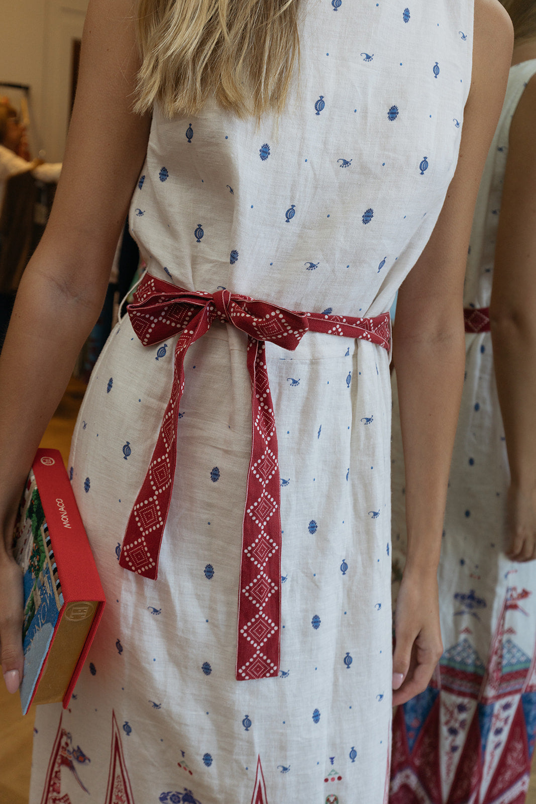 EMPORIO SIRENUSE | PRINTED KIMI KITES MIDI DRESS | WOMEN'S LUXURY DESIGNER CLOTHING, JEWELRY & ACCESSORIES | CAPITOL CHARLOTTE, NC & BRENTWOOD, CA