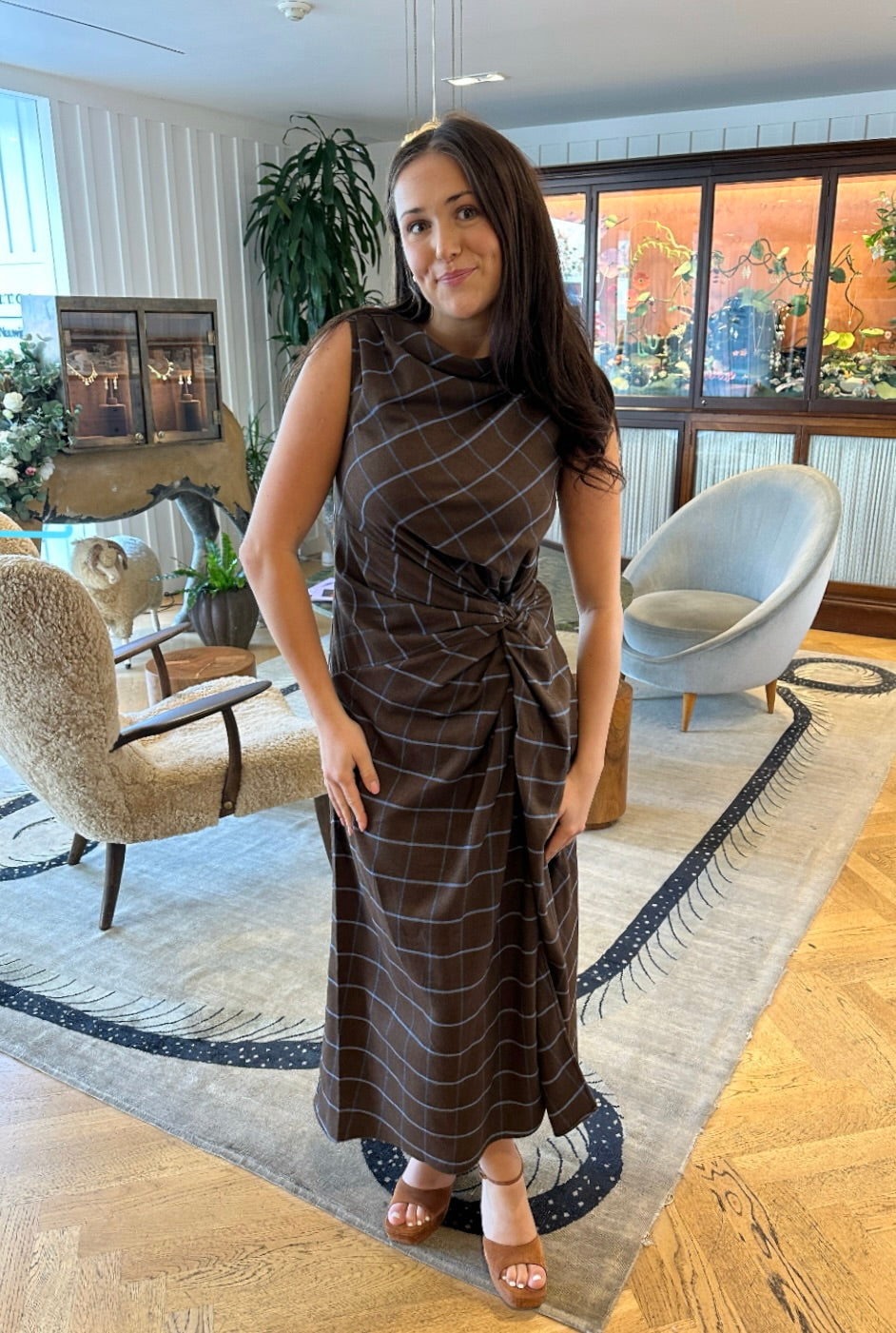 LA LIGNE | MICHAELA CHECK FLANNEL DRESS