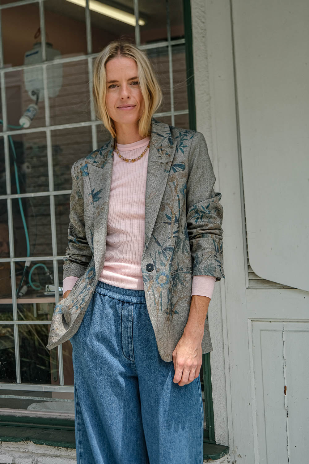 FORTE FORTE | BAMBOU SECRET BLAZER | WOMEN'S LUXURY DESIGNER CLOTHING, SHOES, HANDBAGS & JEWELRY | CAPITOL CHARLOTTE, NC & BRENTWOOD, CA