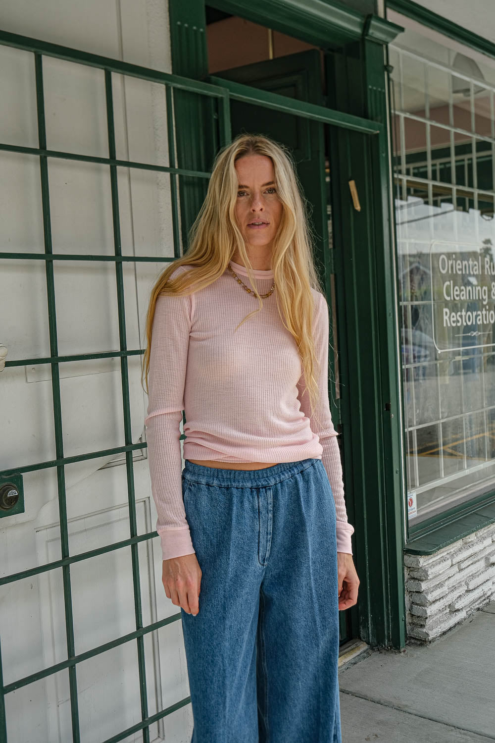 FORTE FORTE | RIBBED WOOL JERSEY TSHIRT | WOMEN'S LUXURY DESIGNER CLOTHING, SHOES, HANDBAGS & JEWELRY | CAPITOL CHARLOTTE, NC & BRENTWOOD, CA