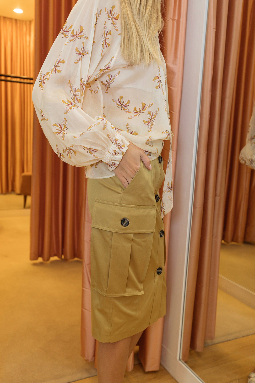 FRANCOISE | CARGO DALLAS SKIRT | WOMEN'S LUXURY DESIGNER CLOTHING, SHOES, HANDBAGS & JEWELRY | CAPITOL CHARLOTTE, NC & BRENTWOOD, CA