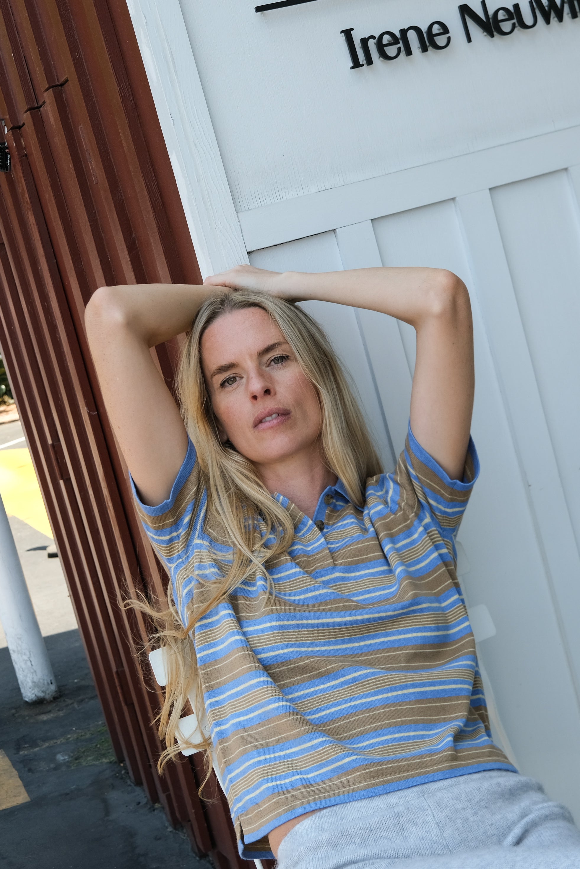 GUEST IN RESIDENCE | STRIPE RUGBY SHIRT | WOMEN'S LUXURY DESIGNER CLOTHING, SHOES, HANDBAGS & JEWELRY | CAPITOL CHARLOTTE, NC & BRENTWOOD, CA