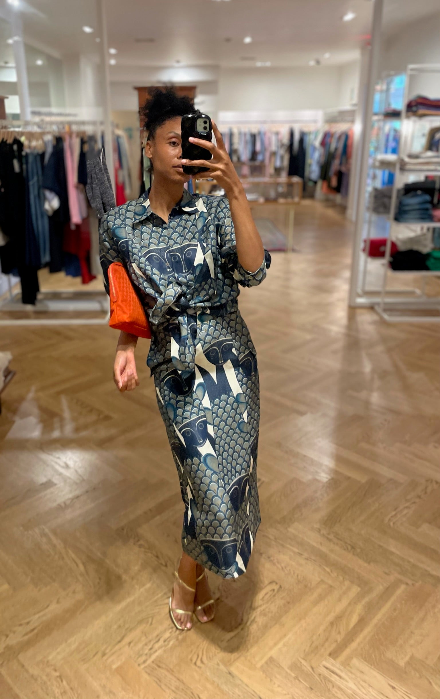 HEIRLOME | LEXI PRINTED MIDI SKIRT
