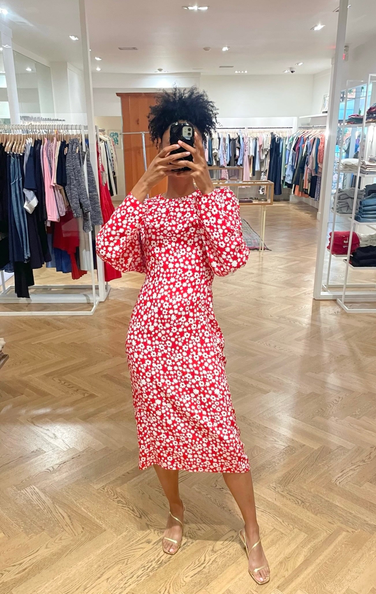 MARNI | FLORAL MIDI DRESS