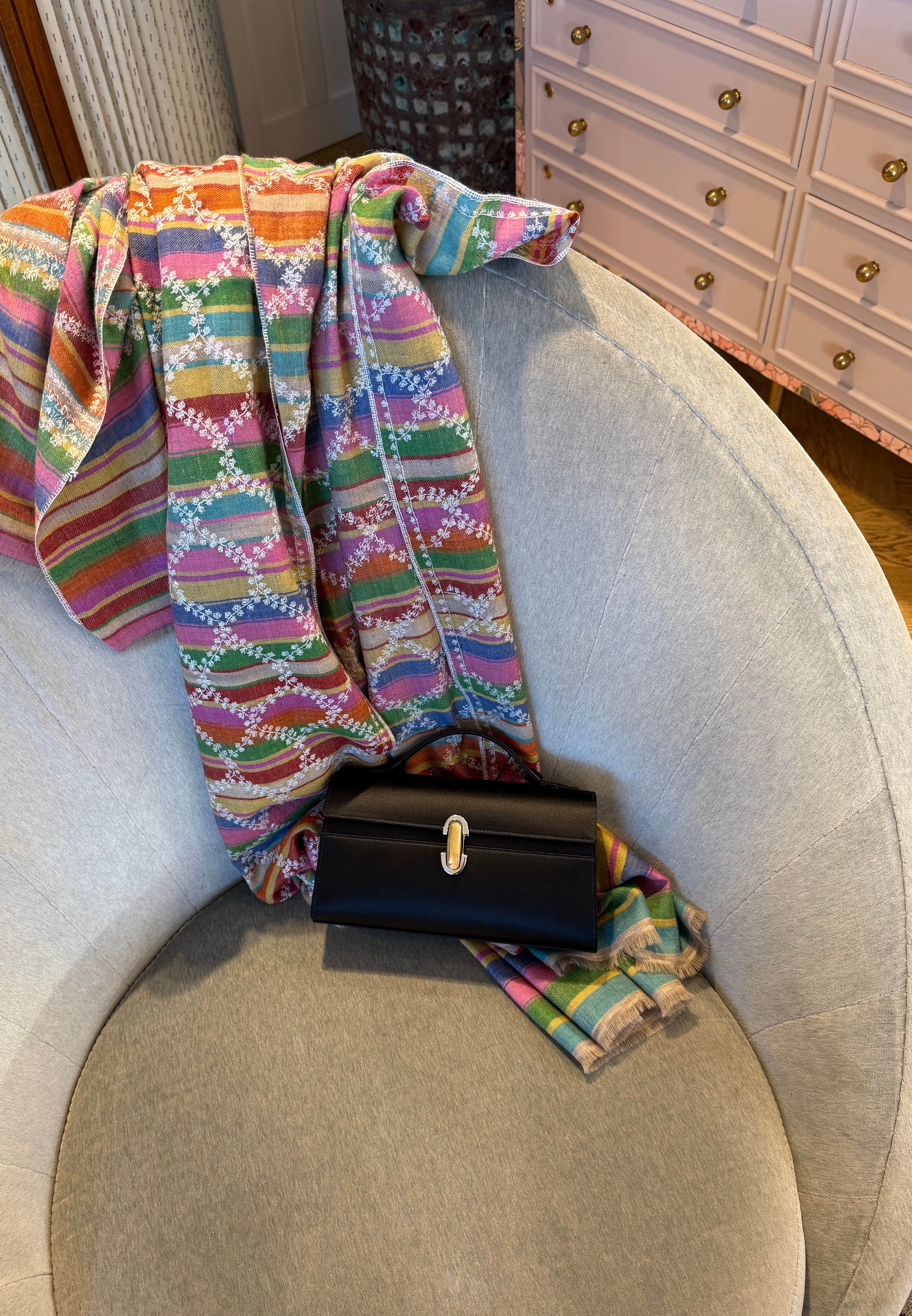 SAVETTE | SYMMETRY POCHETTE SATIN BAG