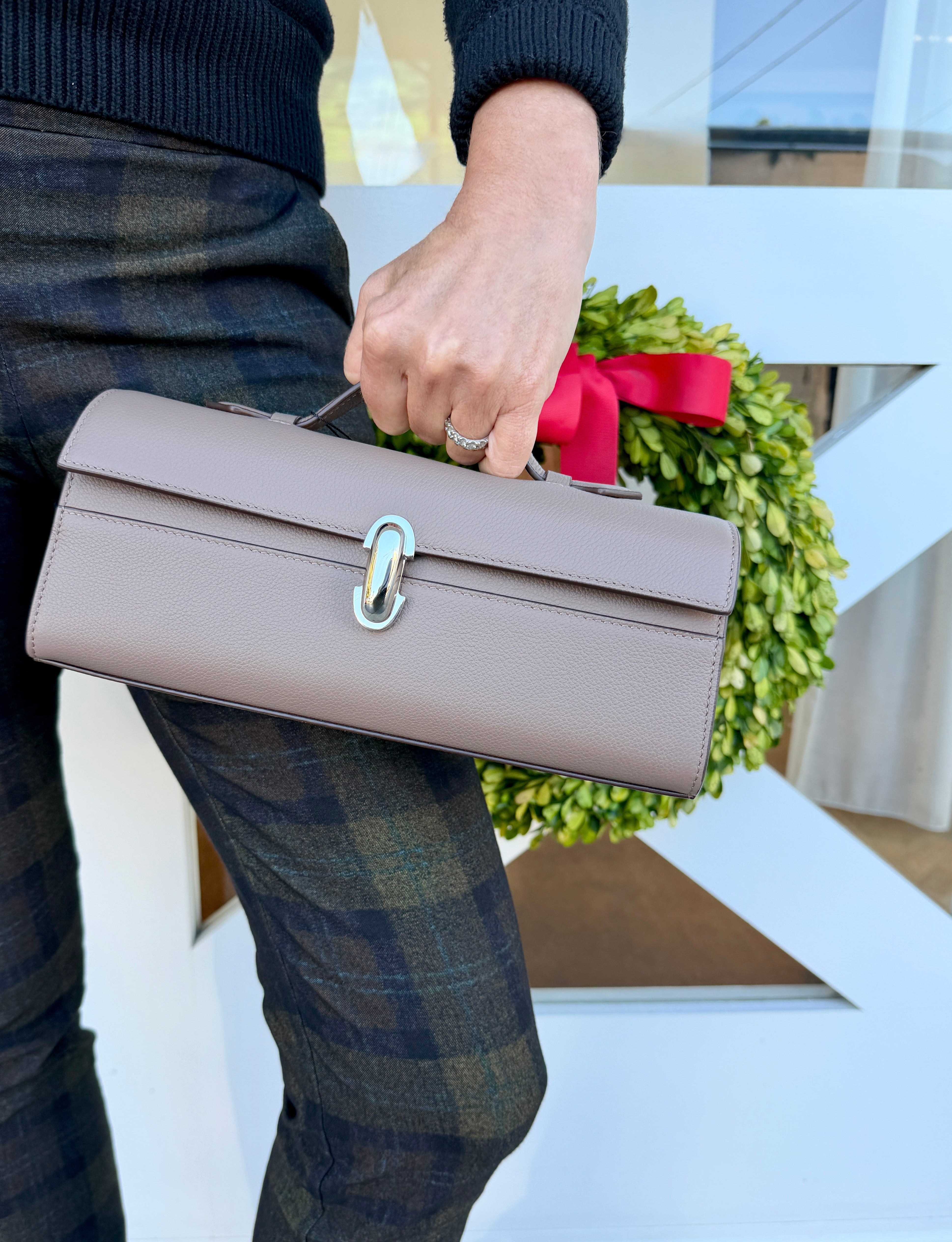 SAVETTE | SLIM SYMMETRY POCHETTE BAG