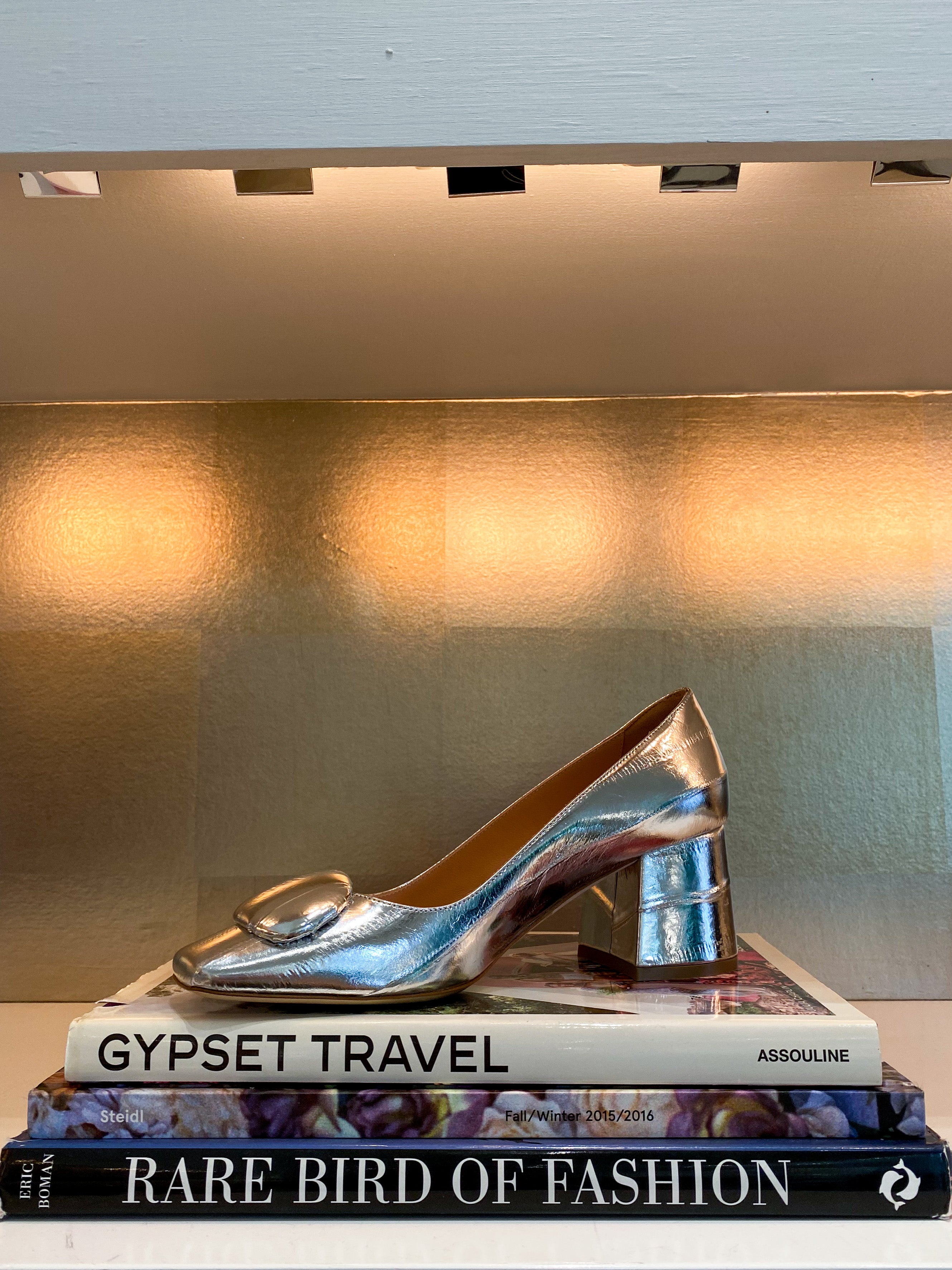 RUPERT SANDERSON | NAXOS EEL BLOCK HEEL PUMP