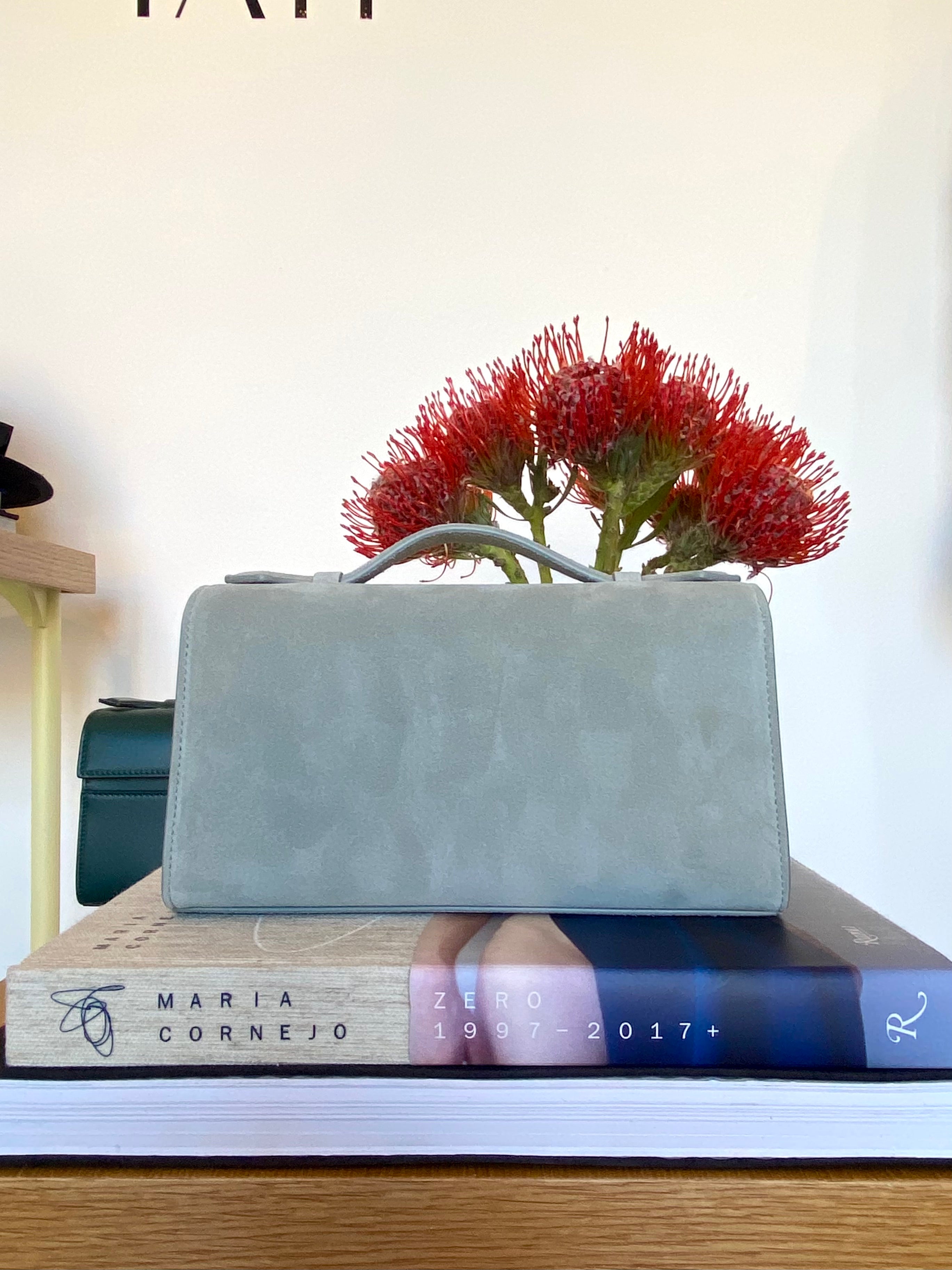 SAVETTE | SUEDE SYMMETRY POCHETTE