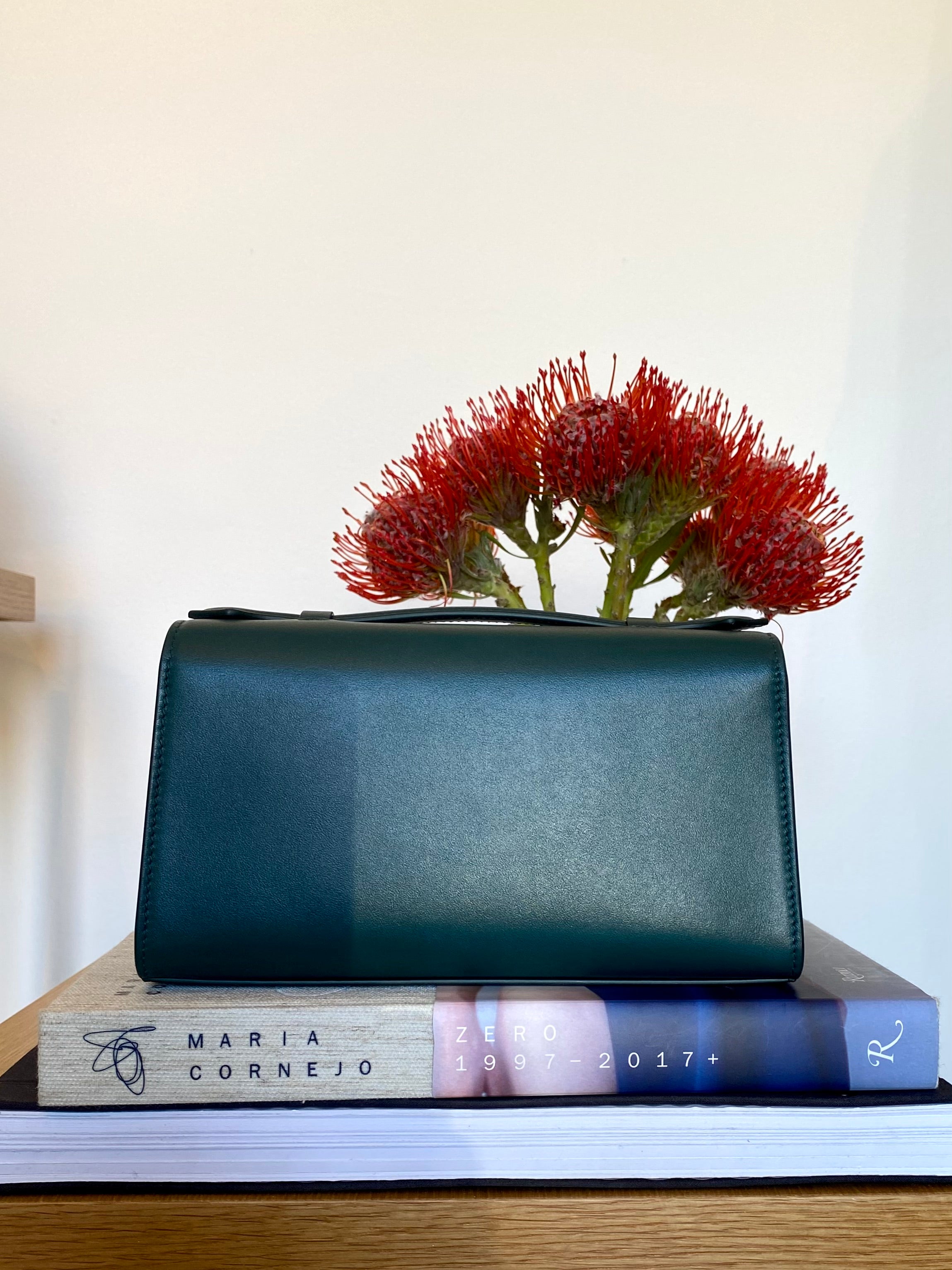 SAVETTE | SMOOTH LEATHER SYMMETRY POCHETTE